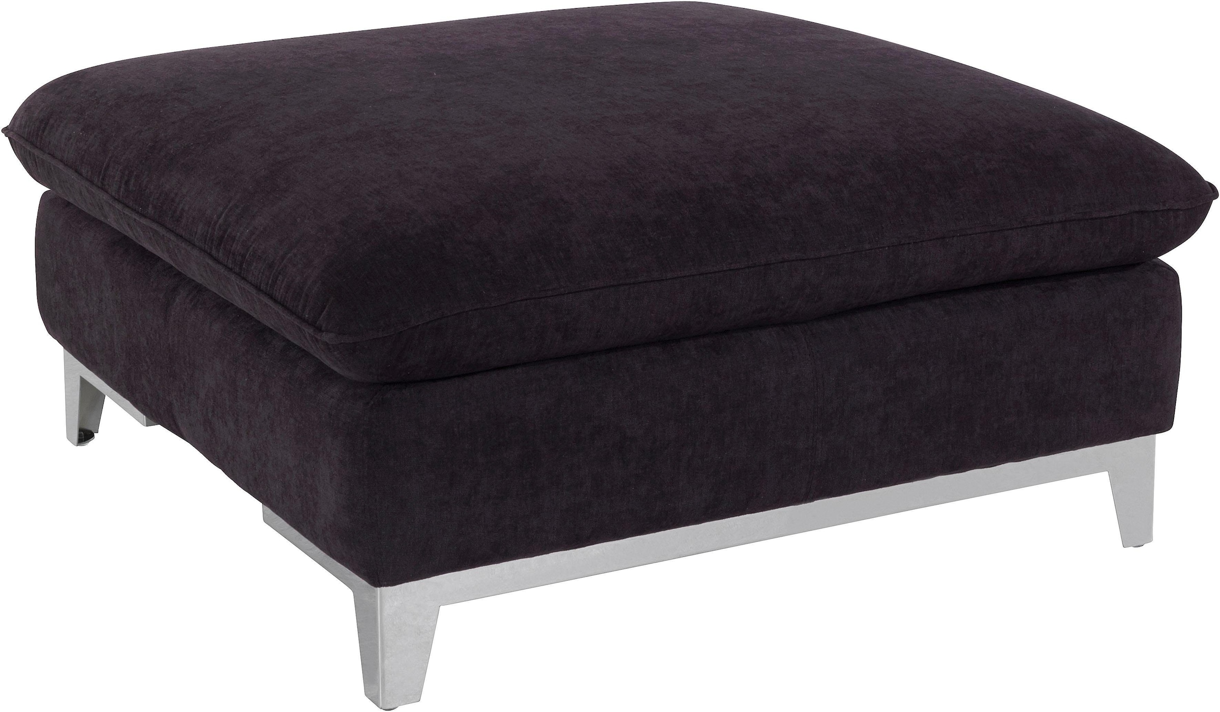 COTTA Polstergarnitur »Teresa L-Form«, (Set), Set bestehend aus: Ecksofa mit Kopfteilverstellung & Hocker