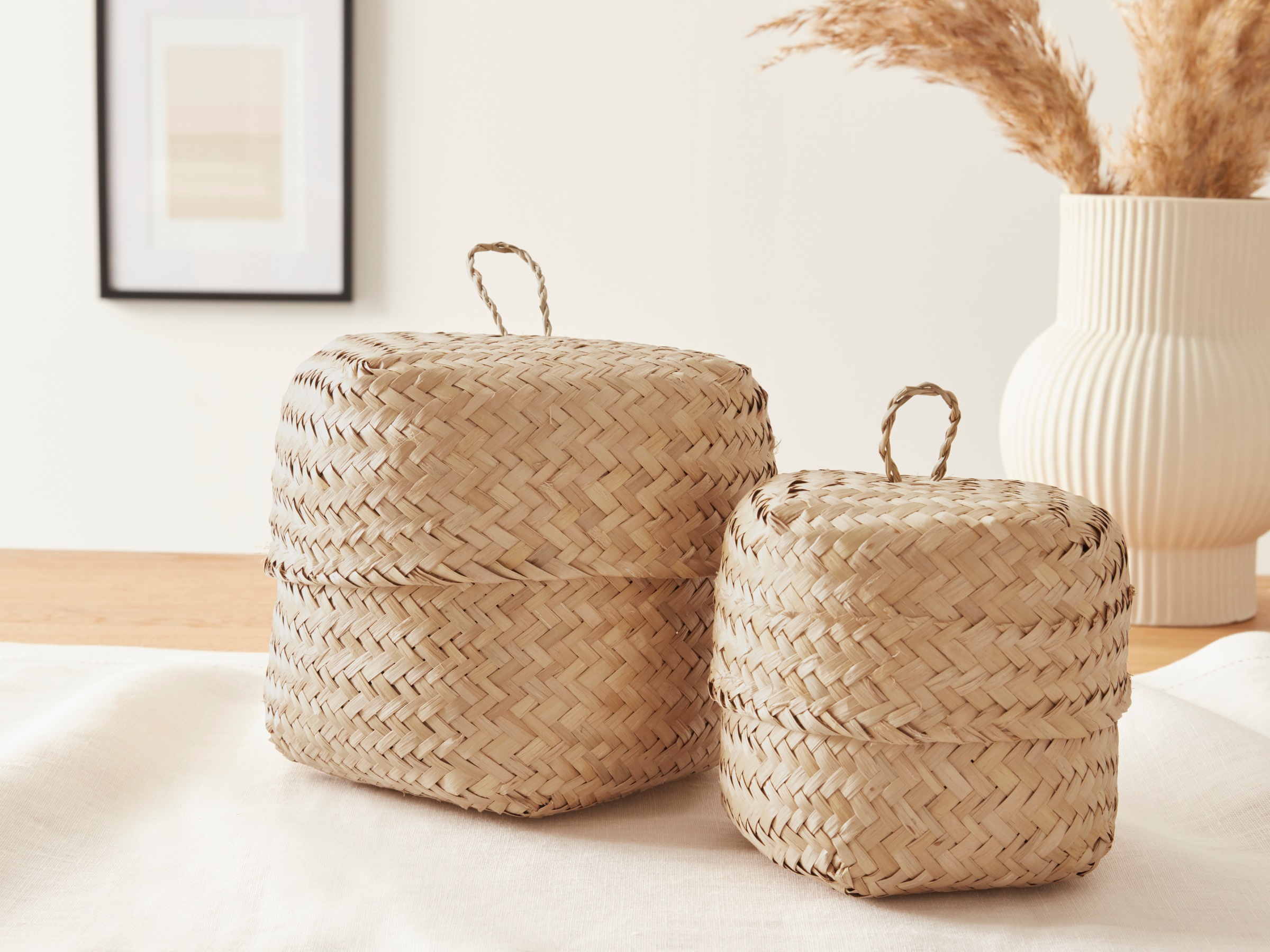 Image of GOODproduct Dekokorb »Busso«, (Set, 2 St.), Aufbewahrung, aus Seegras bei Ackermann Versand Schweiz