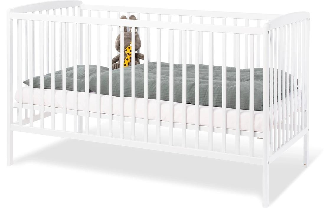 Babybett »Malte Weiss 70 x 140 cm«, (1 tlg.)