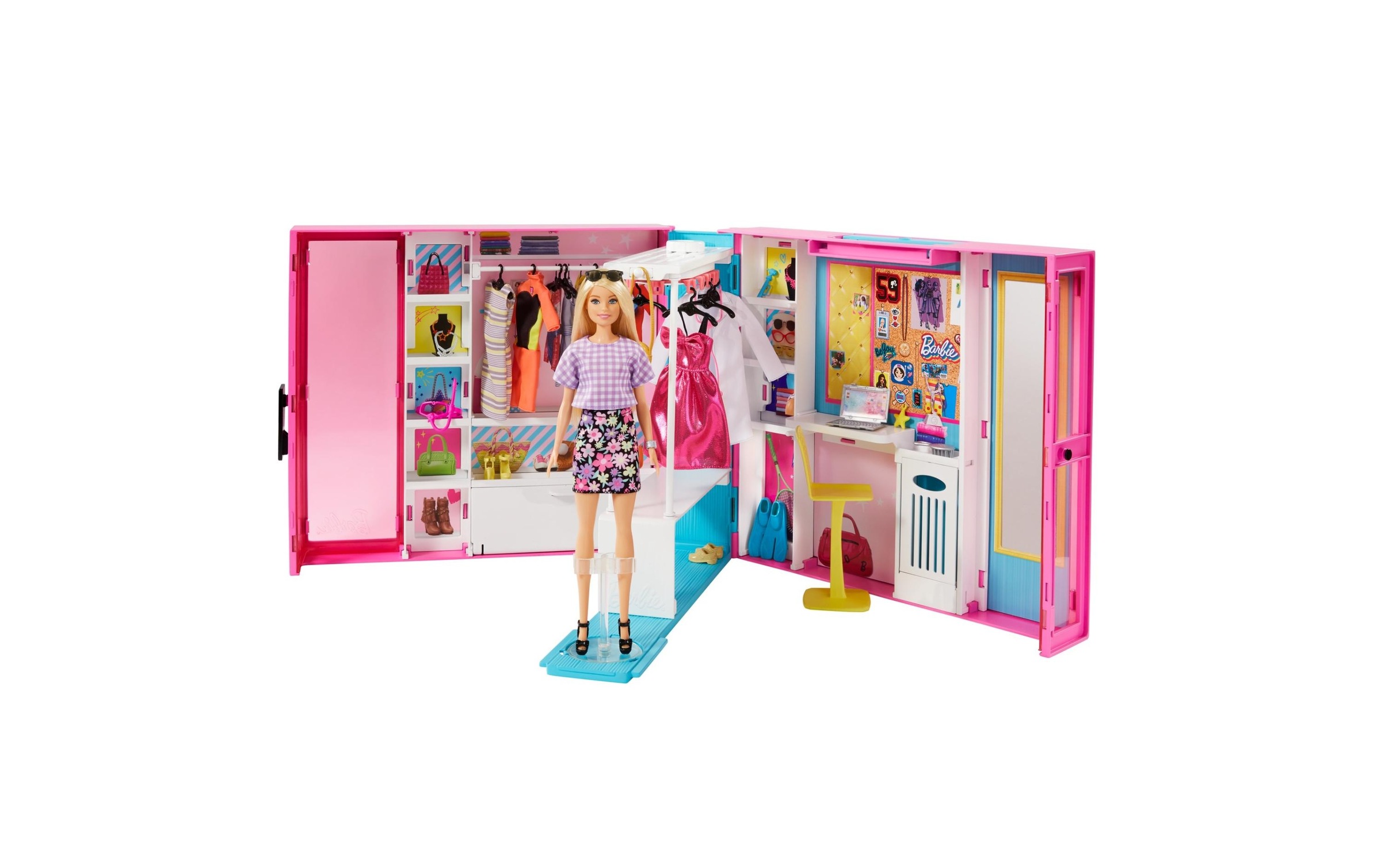 Image of Barbie Spielwelt »Spielset Traum Kleiderschrank« bei Ackermann Versand Schweiz