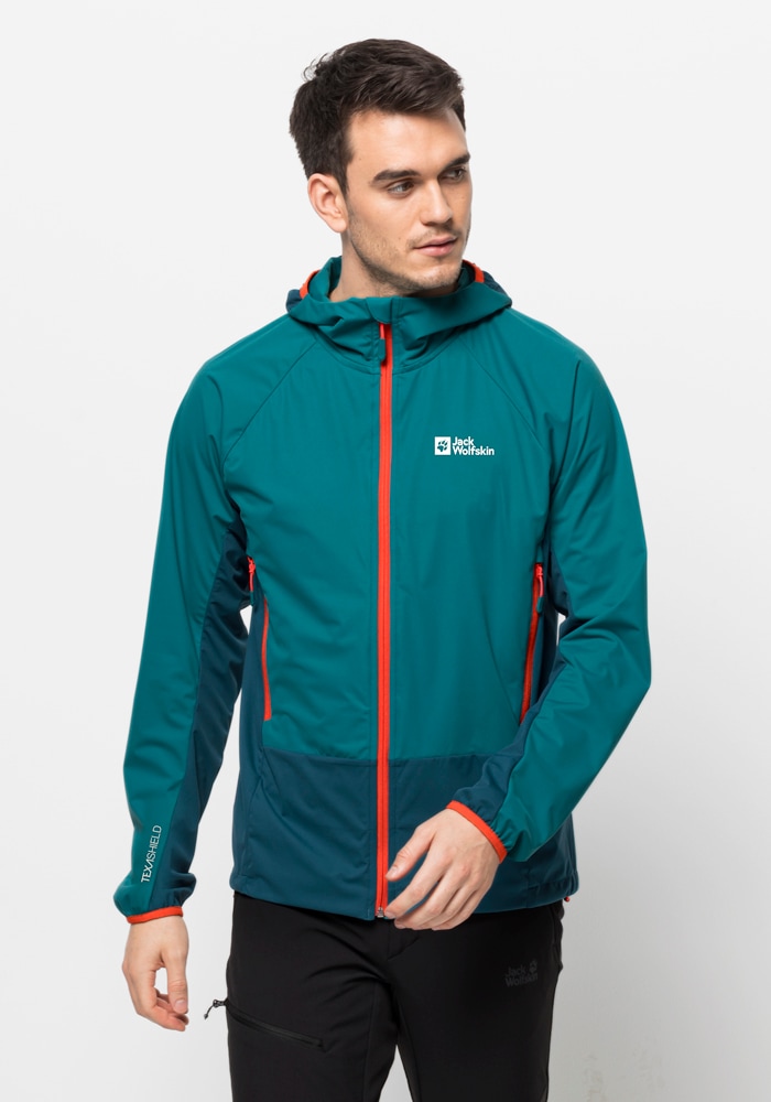 Softshelljacke »EAGLE PEAK II HOODY M«, mit Kapuze