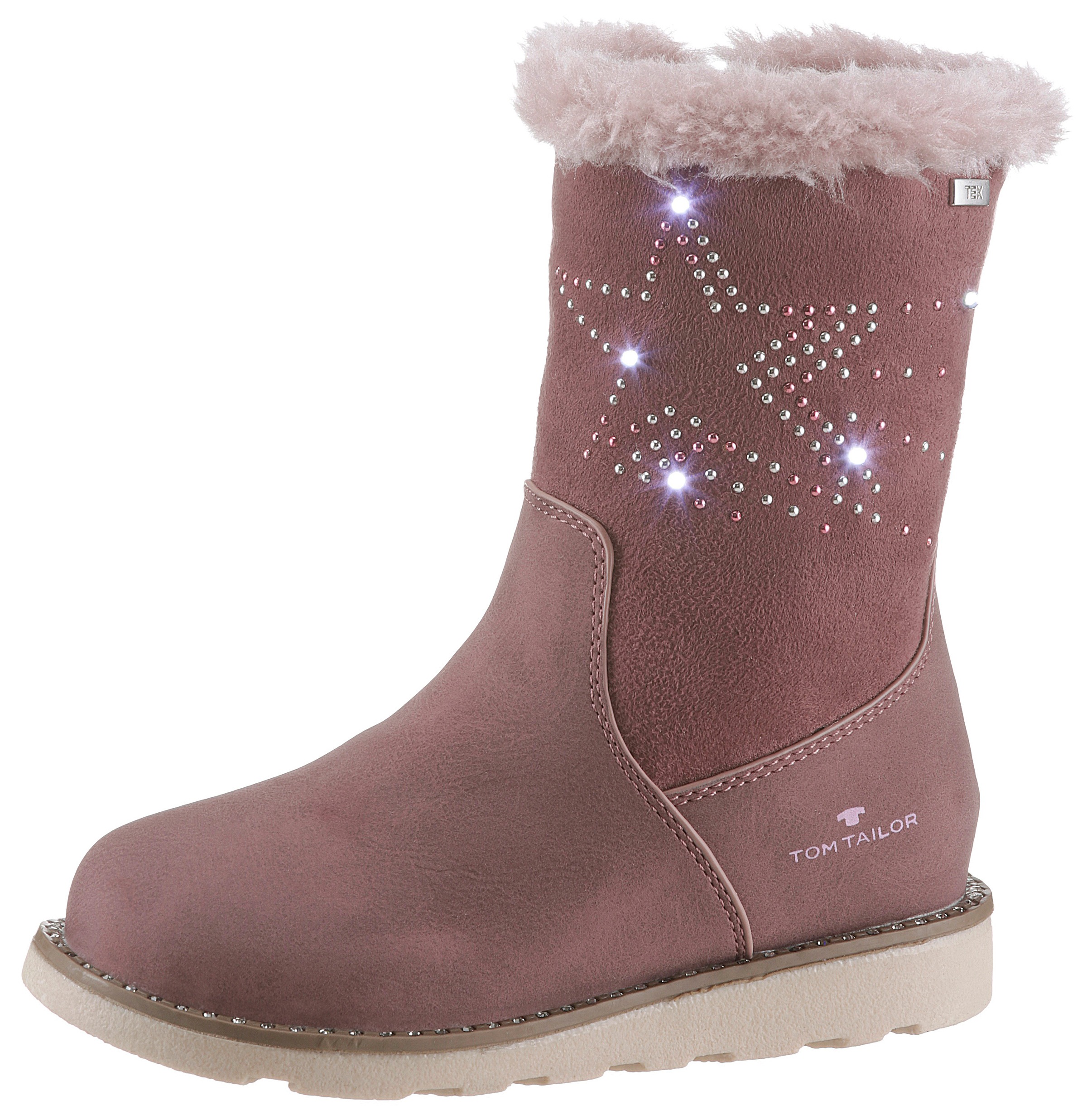 Image of TOM TAILOR Winterstiefel, mit Blinkfunktion am Schaft bei Ackermann Versand Schweiz