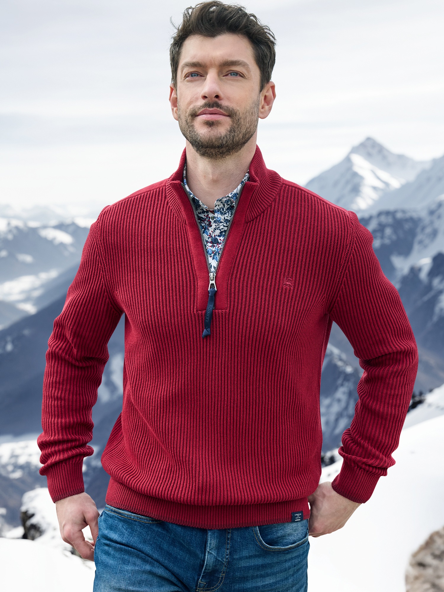 Image of LERROS Strickpullover "Herren Troyer - casual, modisch und bequem"
