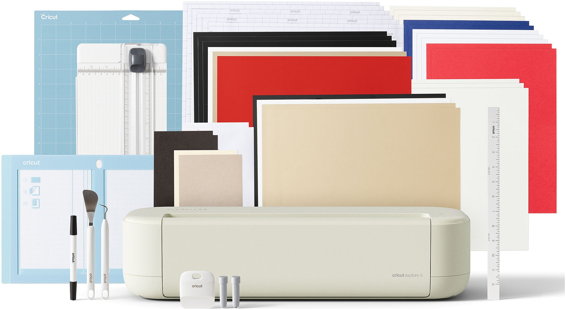 Image of Cricut Schneideplotter "Explore™ 5 + Essential-Bundle"