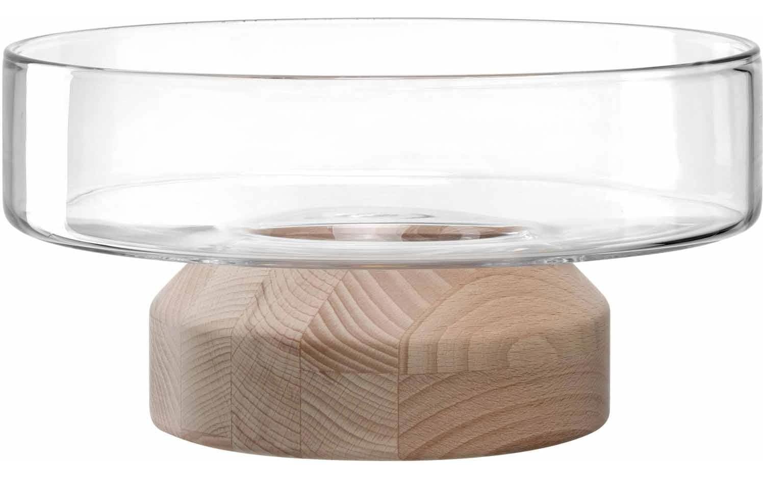 Image of LEONARDO Dekoschale "Legno Nature/Transparent"