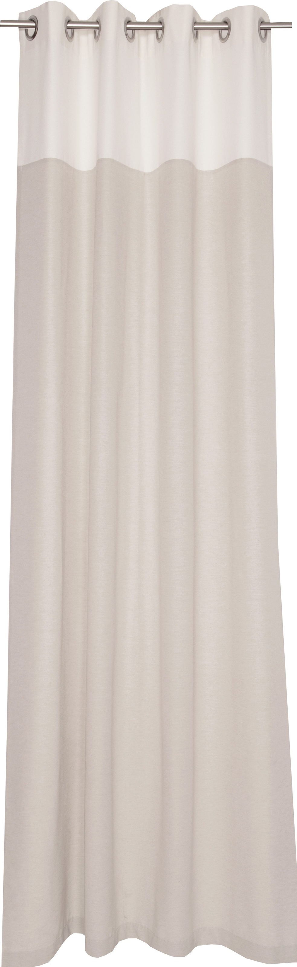 Image of SCHÖNER WOHNEN-Kollektion Vorhang »Mono«, (1 St.), HxB: 250x140, zweifarbig bei Ackermann Versand Schweiz