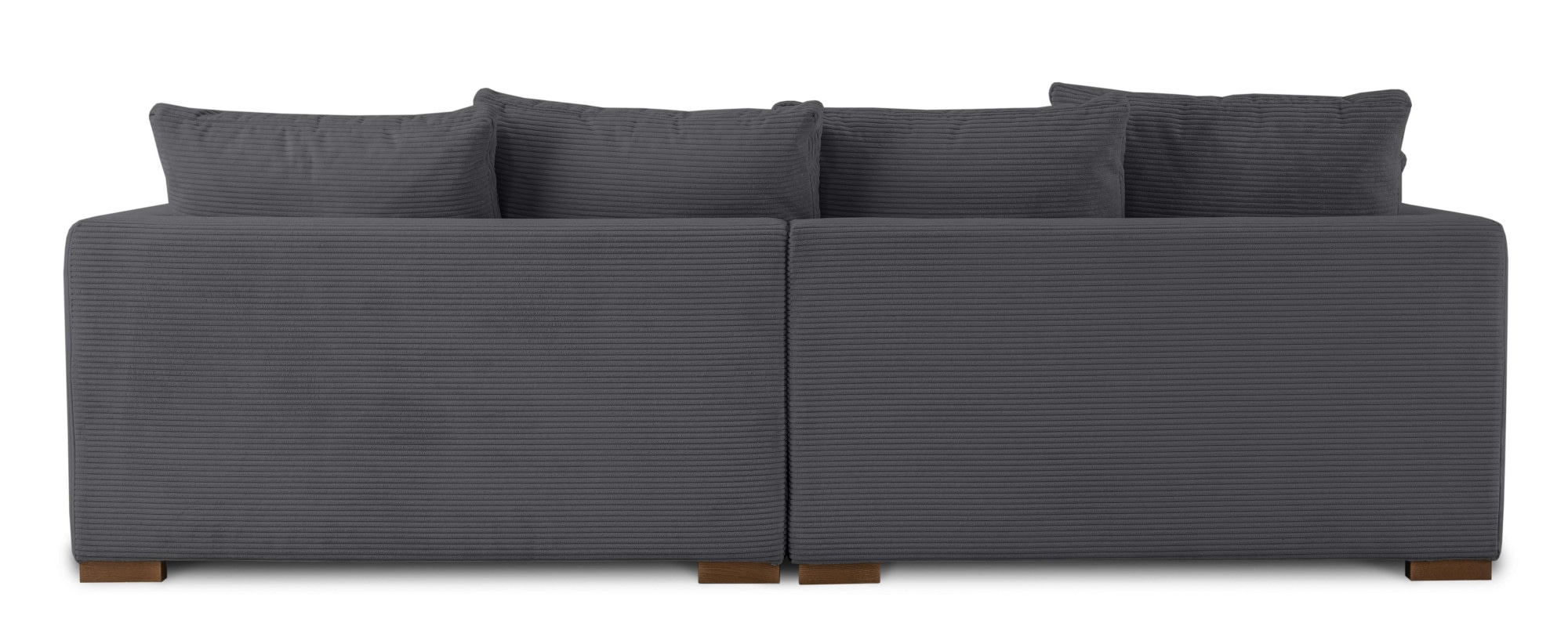Home affaire Ecksofa »Coray« Breite 266 cm, extra weich und kuschelig, mit Federn und Daunen