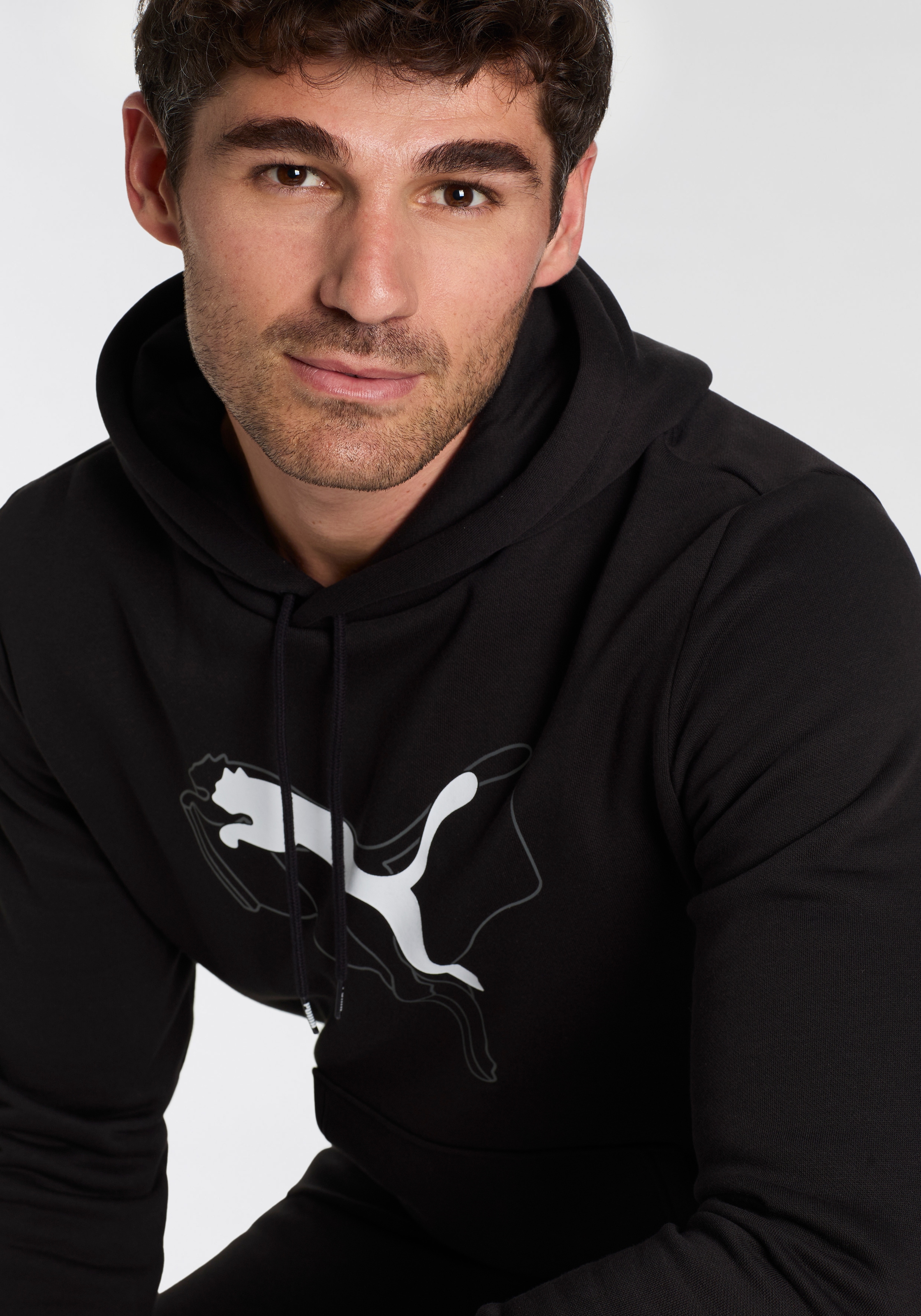 PUMA Kapuzensweatshirt »ESS+ LOGO LAB CAT HOODIE FL«