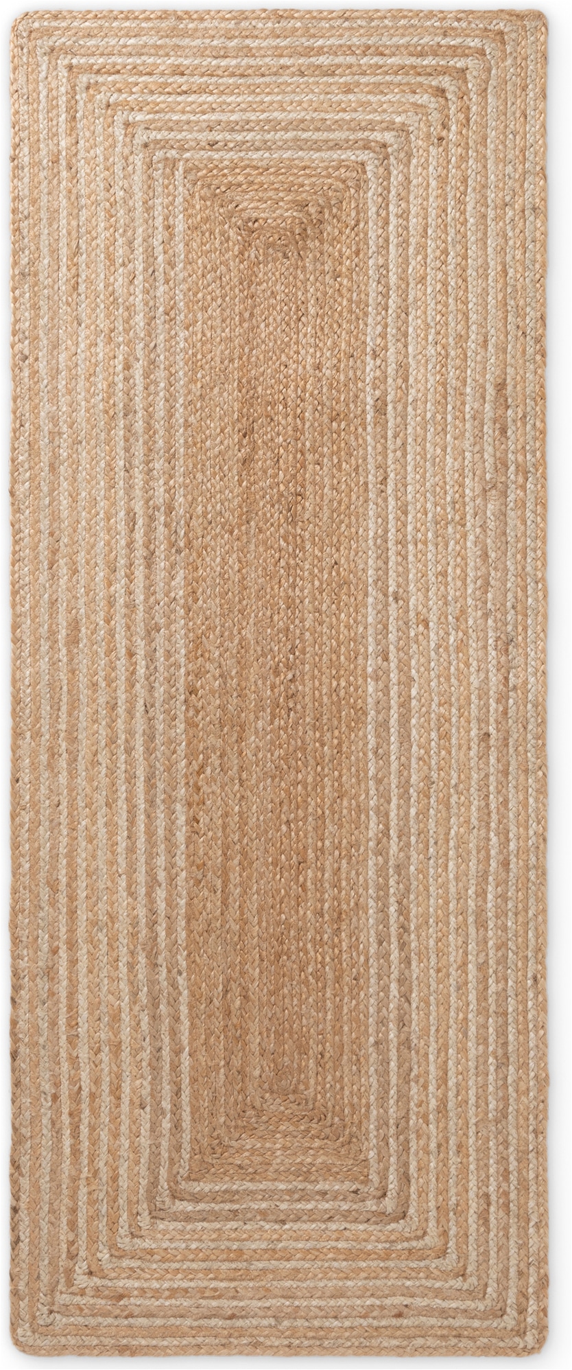 HANSE Home »Juno Line  Juteteppich« rechteckig 9 mm Höhe Jute, Shape, Handgemacht, Wohnzimmerteppich, Naturteppich, Wohnzimmer