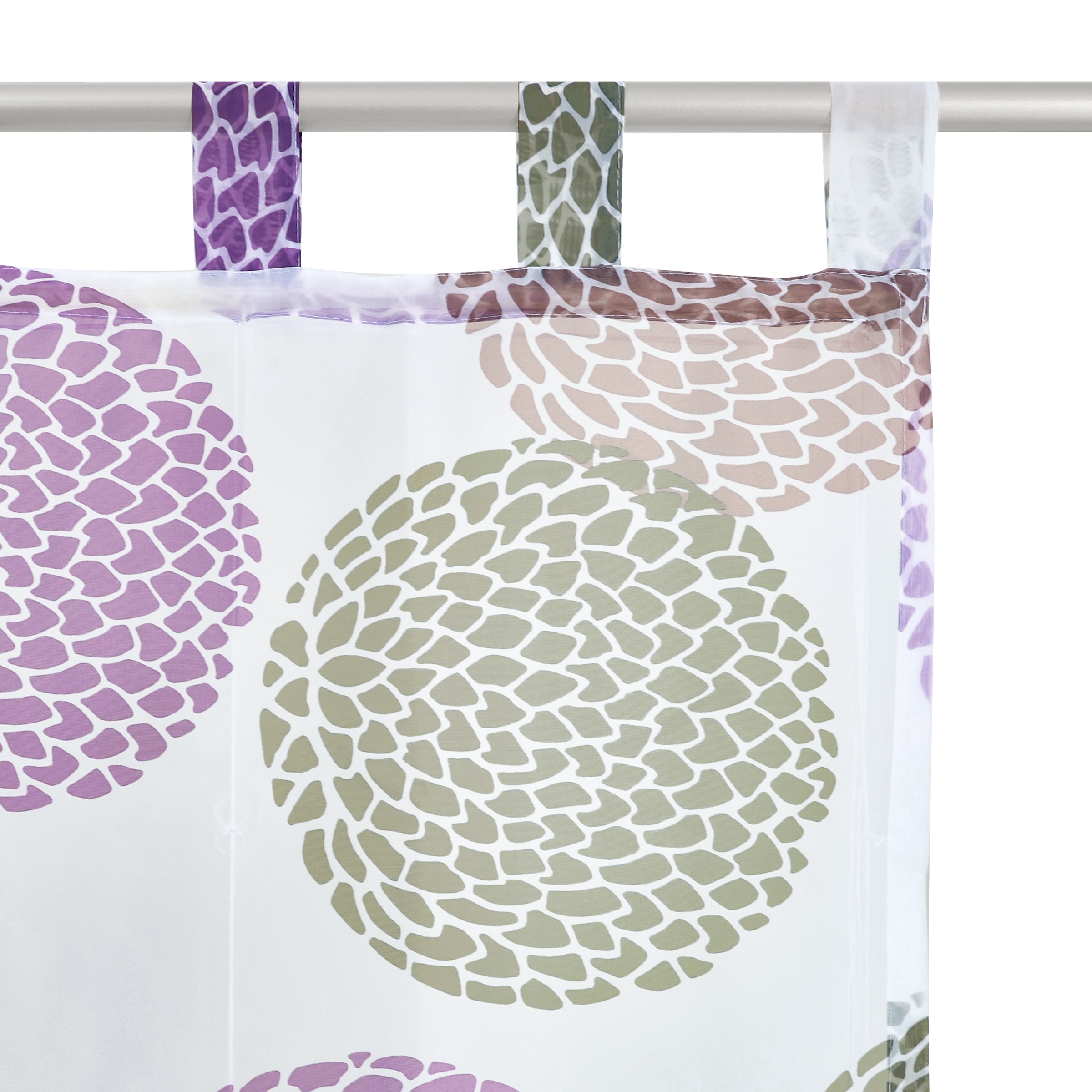 my home Raffrollo »Belem« mit Schlaufen Transparent, Voile, Polyester