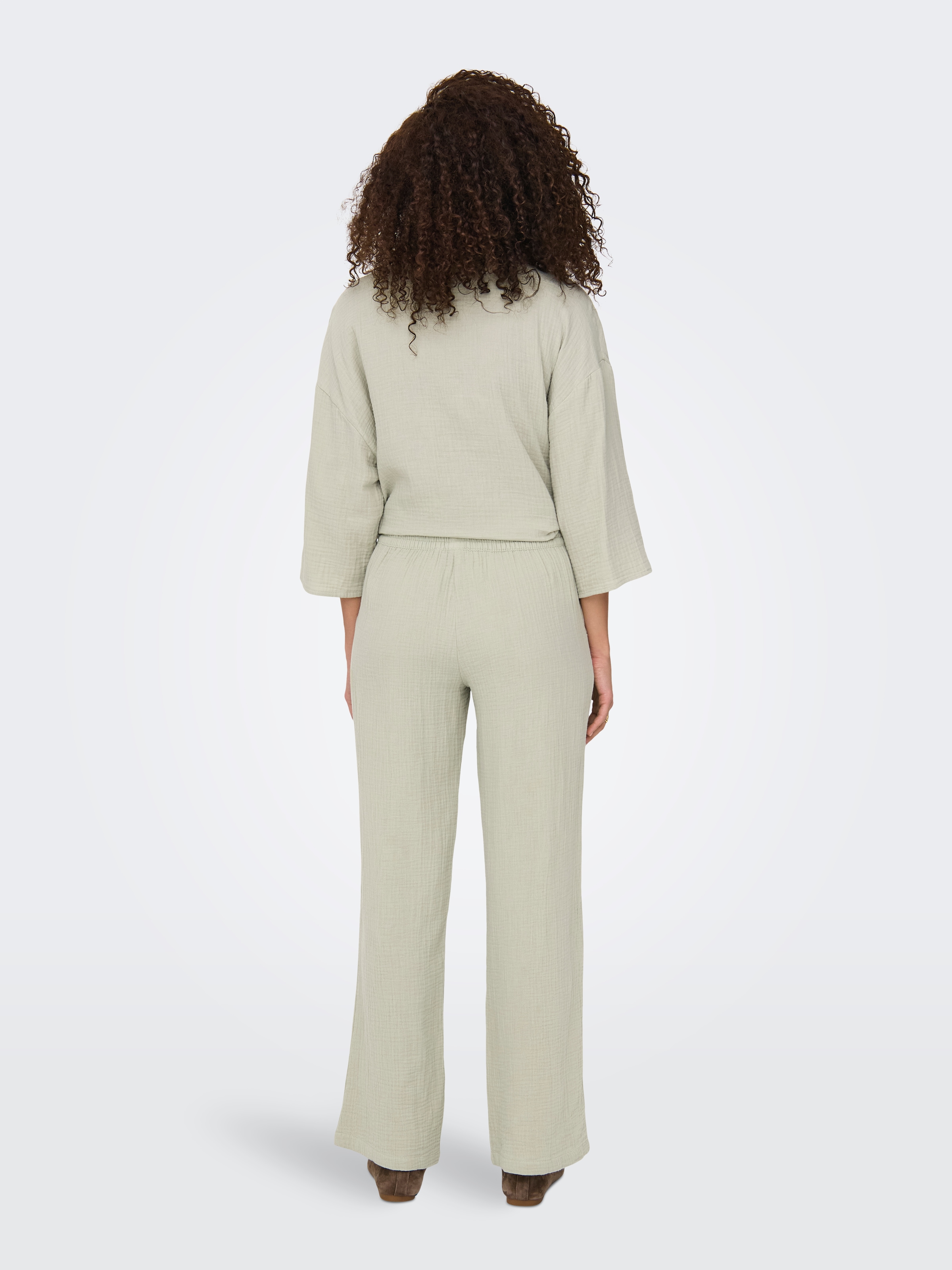 JDY Schlupfhose »JDYTHEIS LIFE WIDE PANT WVN NOOS«, aus Musselin