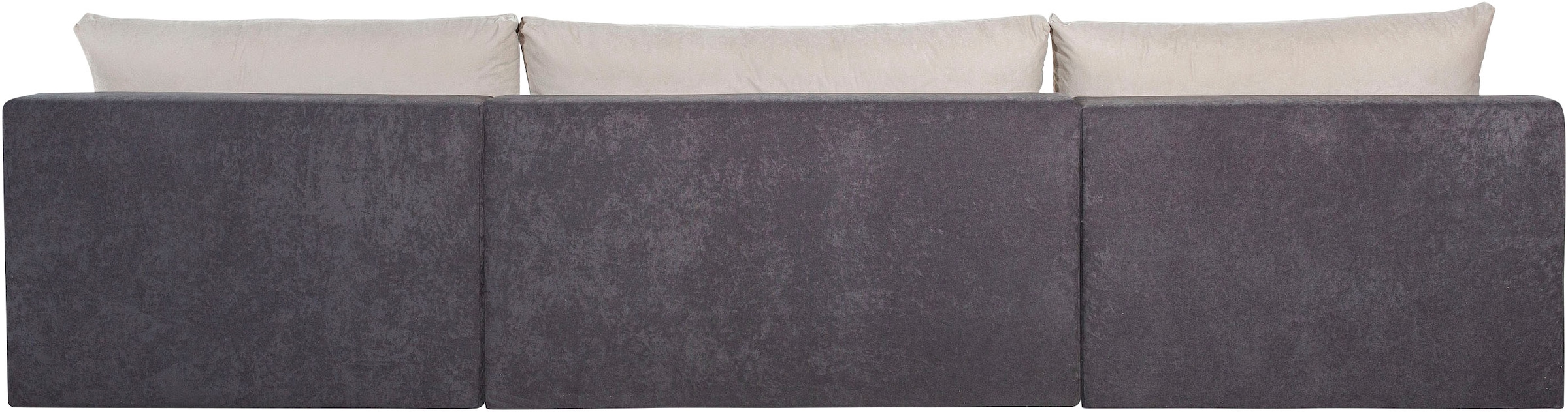 COLLECTION AB Wohnlandschaft »Josy U-Form, B: 307 cm« Bettfunktion & Bettkasten, Federkern