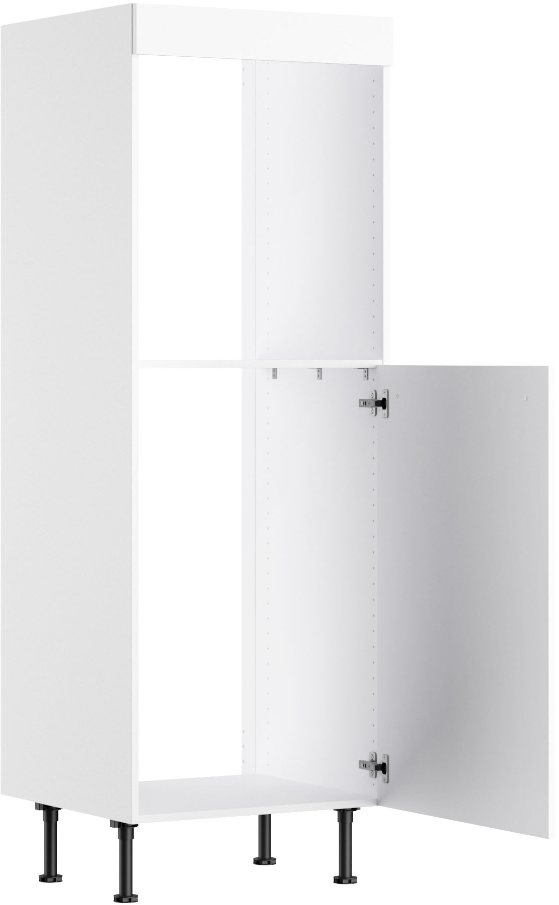 KOCHSTATION Backofen/Kühlumbauschrank »KS-Bern2« Breite 60 cm, Höhe 176,6 cm, 1 Tür für integrierten Kühlschrank