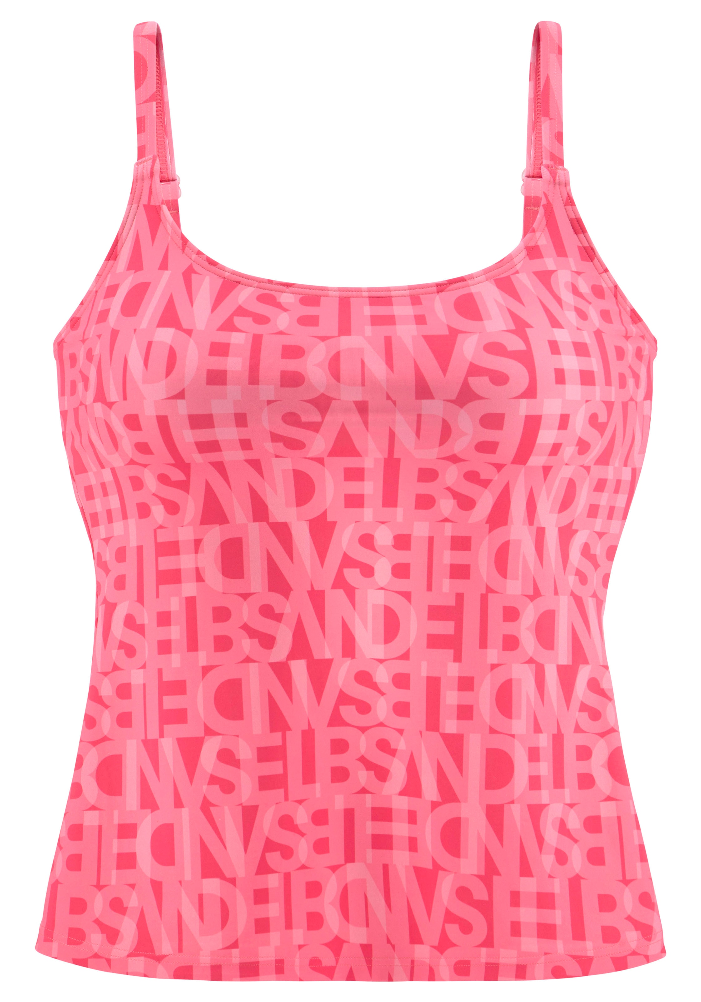 Elbsand Tankini-Top »Letra«, mit tollem Wording