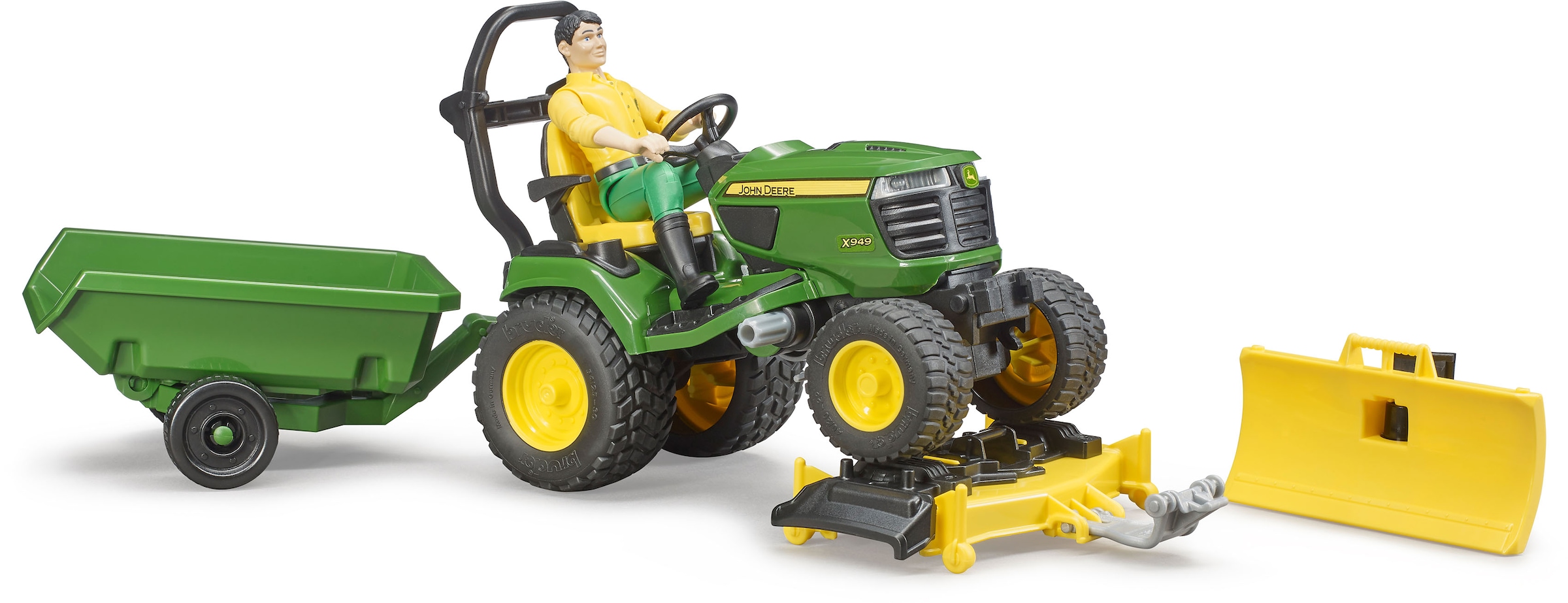 Gator John-Deere pour enfant: Traktor, Rasentraktor