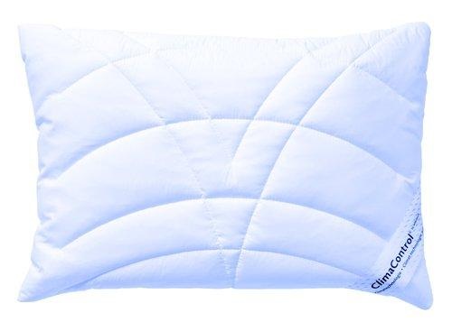 Image of billerbeck Nackenstützkissen »Climacontrol«, Füllung: Latexkern mit Liegezentrum aus offenporigem viscoelastischem Hightech-Schaum mit zwei Schaumstoffeinlagen, Bezug: 100% Baumwolle kuschelweicher Batist, mit Climarelle® PCM-Vlies versteppt, (1 St.) bei 
