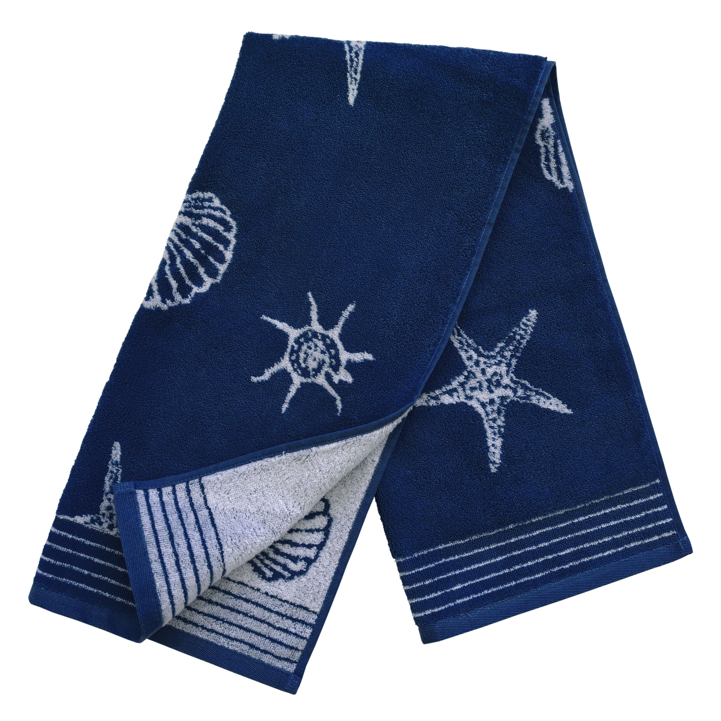 Dyckhoff Handtuch Set »Seashell«, Set, 6 tlg., Walkfrottee, mit Muschelmuster; 4 Handtücher (50x100cm), 2 Duschtücher (70x140cm)