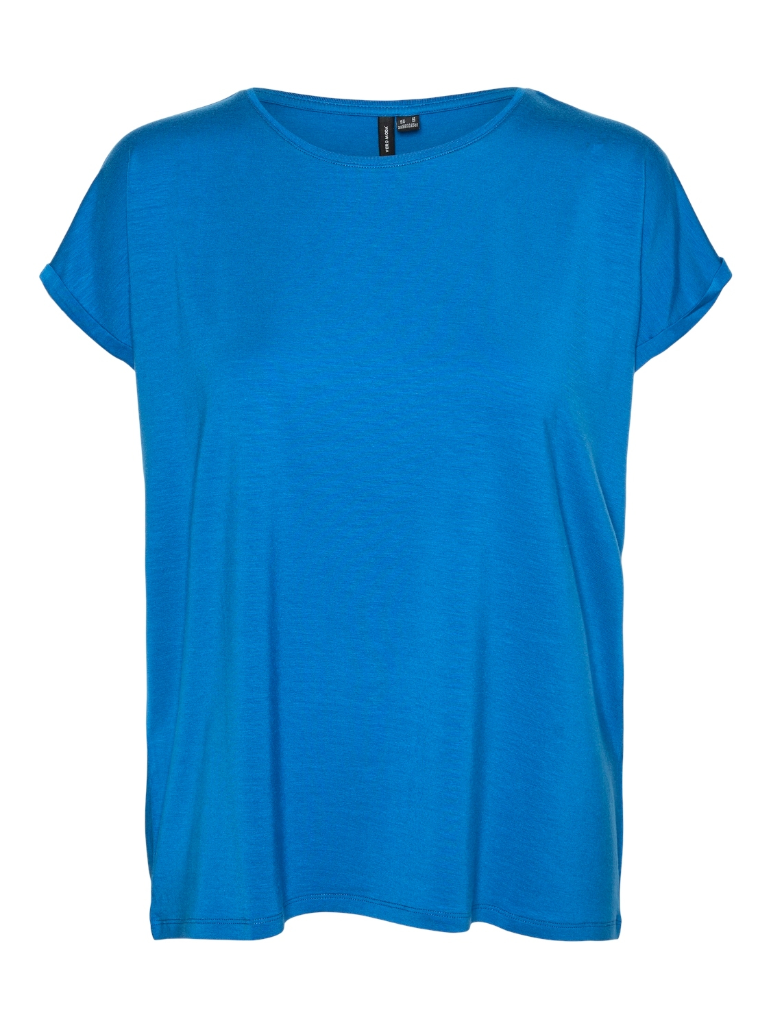 Vero Moda Rundhalsshirt »VMAVA PLAIN SS TOP GAJRS NOOS«