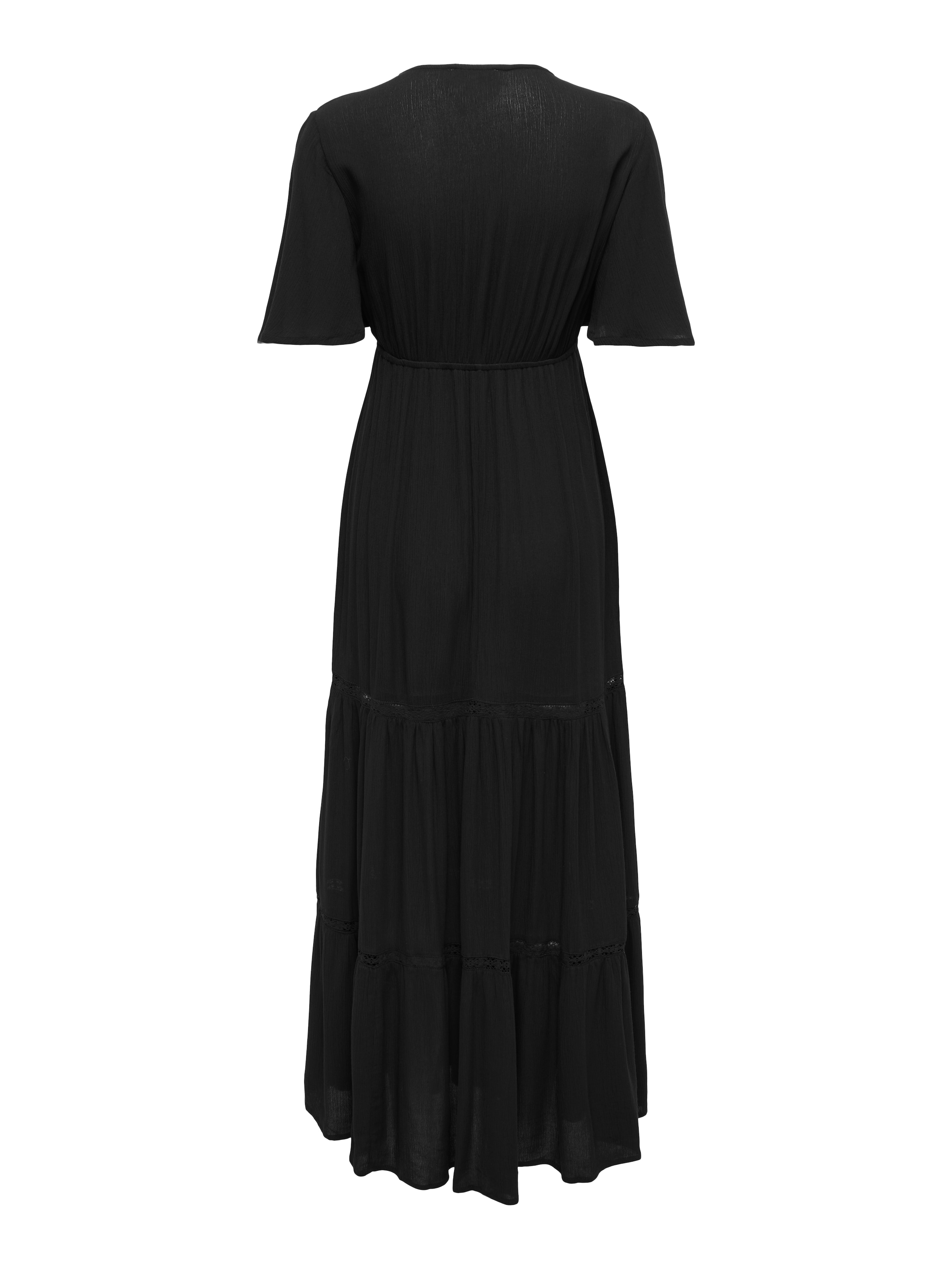 ONLY Maxi robe »ONLMYA CHIARA S/S LONG V DRESS WVN« Viskose
