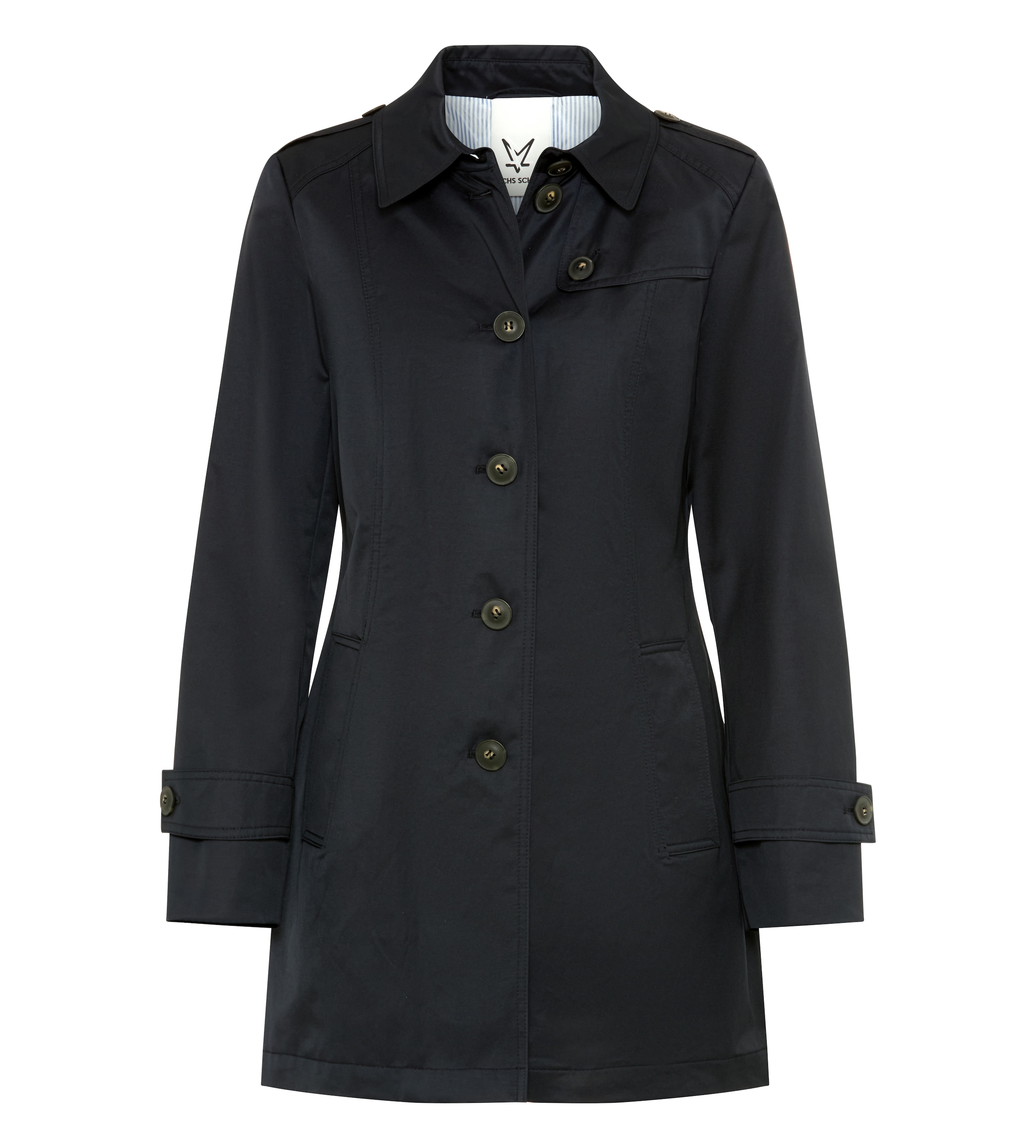 Fuchs Schmitt Manteau court Lightweight Cotton, Regular Fit, Schulterklappen