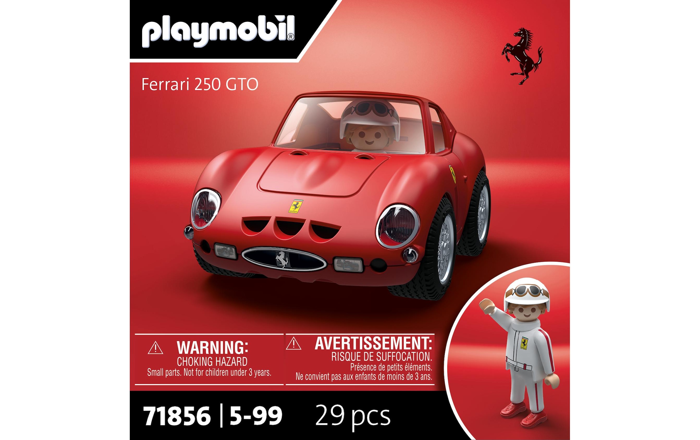 Playmobil® Konstruktionsspielsteine »Famous Cars: Ferrari 250 GTO 71856«