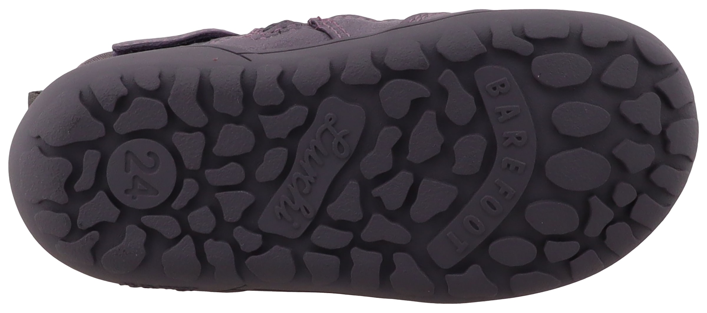 Lurchi Chaussures pieds nus »Jace 1 Barefoot-TEX«  Bottes d'hiver avec empiècements contrastants, gabarit de tailles à télécharger