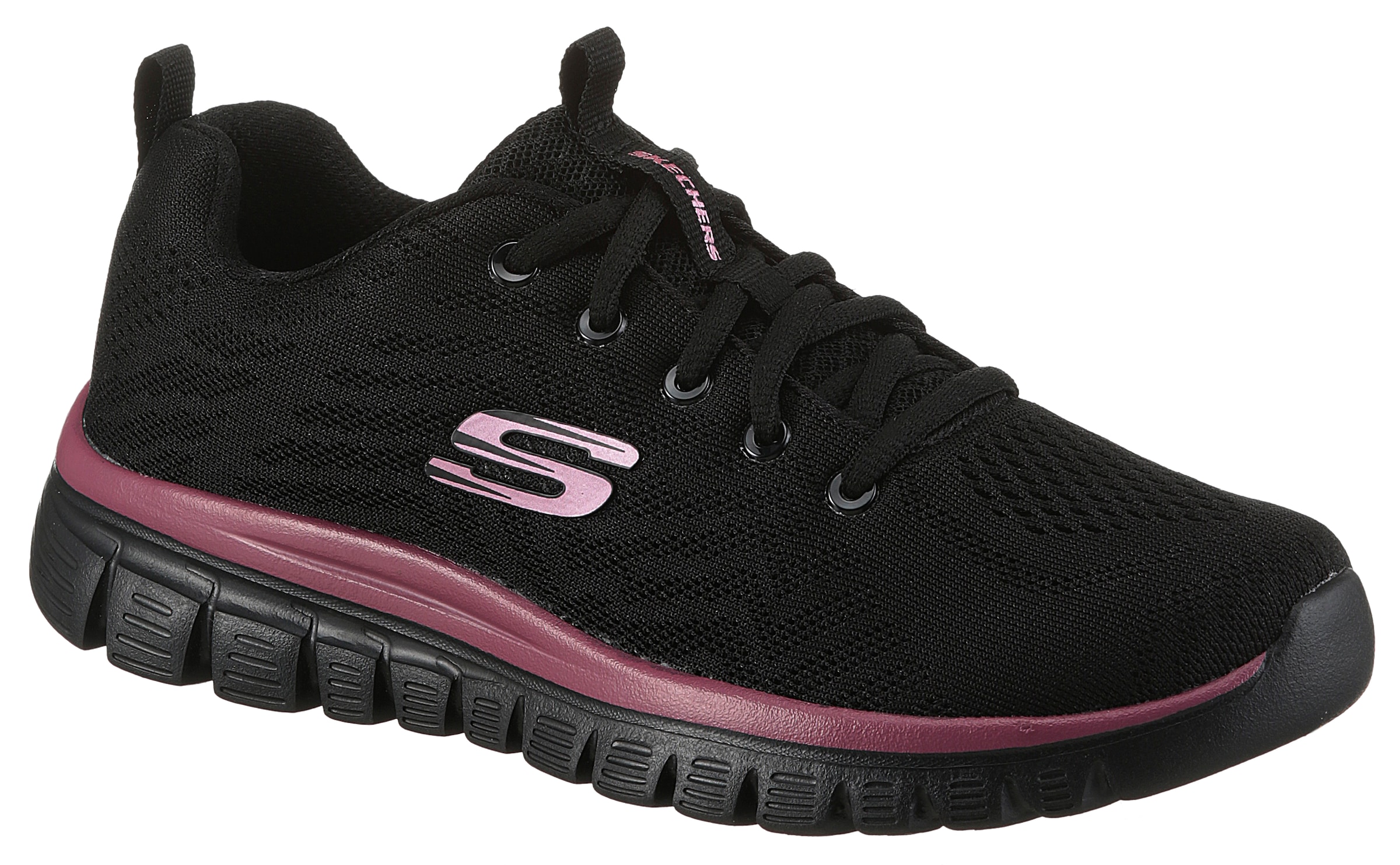 Skechers Sneakers »Graceful - Get Connected«  Freizeitschuh, Halbschuh, Schnürschuh für die Maschinenwäsche geeignet