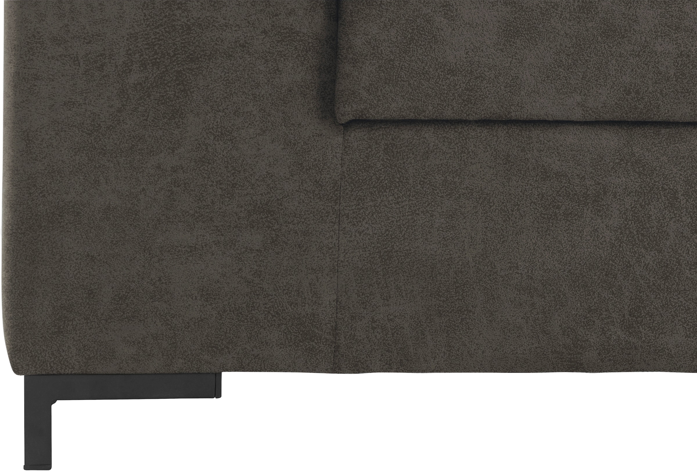 DOMO collection 2-Sitzer »Ledas kubisch und komfortabel, flache Armlehnen, eleganter Fuss,«, Breite 170cm, in vielen Farben erhältlich