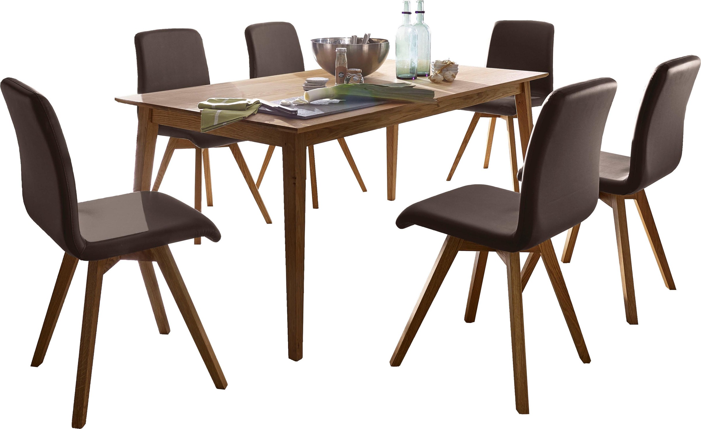 Image of SCHÖSSWENDER Essgruppe »Filippa«, aus Massivholz Eiche bei Ackermann Versand Schweiz