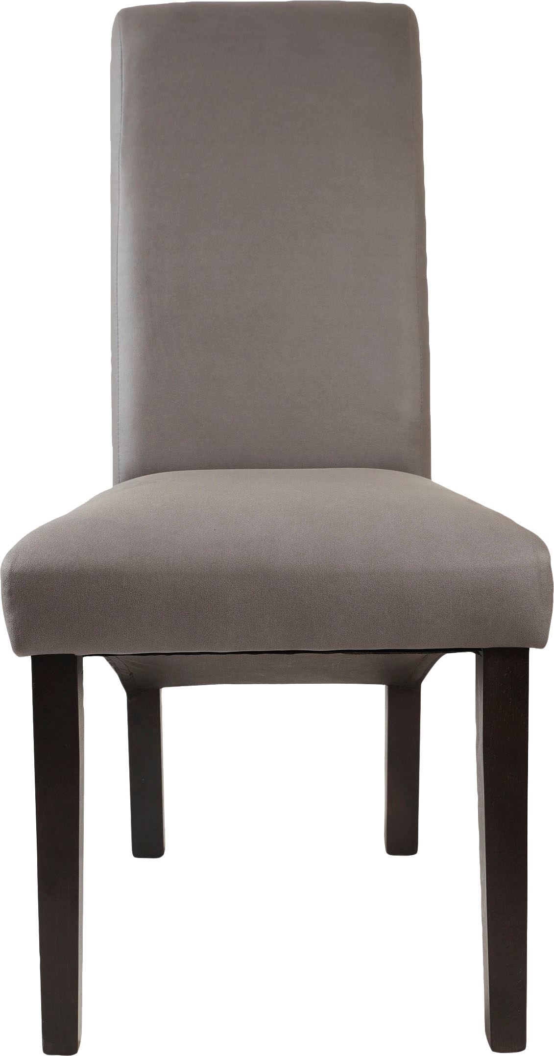 Home affaire 4-Fussstuhl »Rito«, (Set), 2 St., Microfaser, Gestell Buche natur oder wenge lackiert