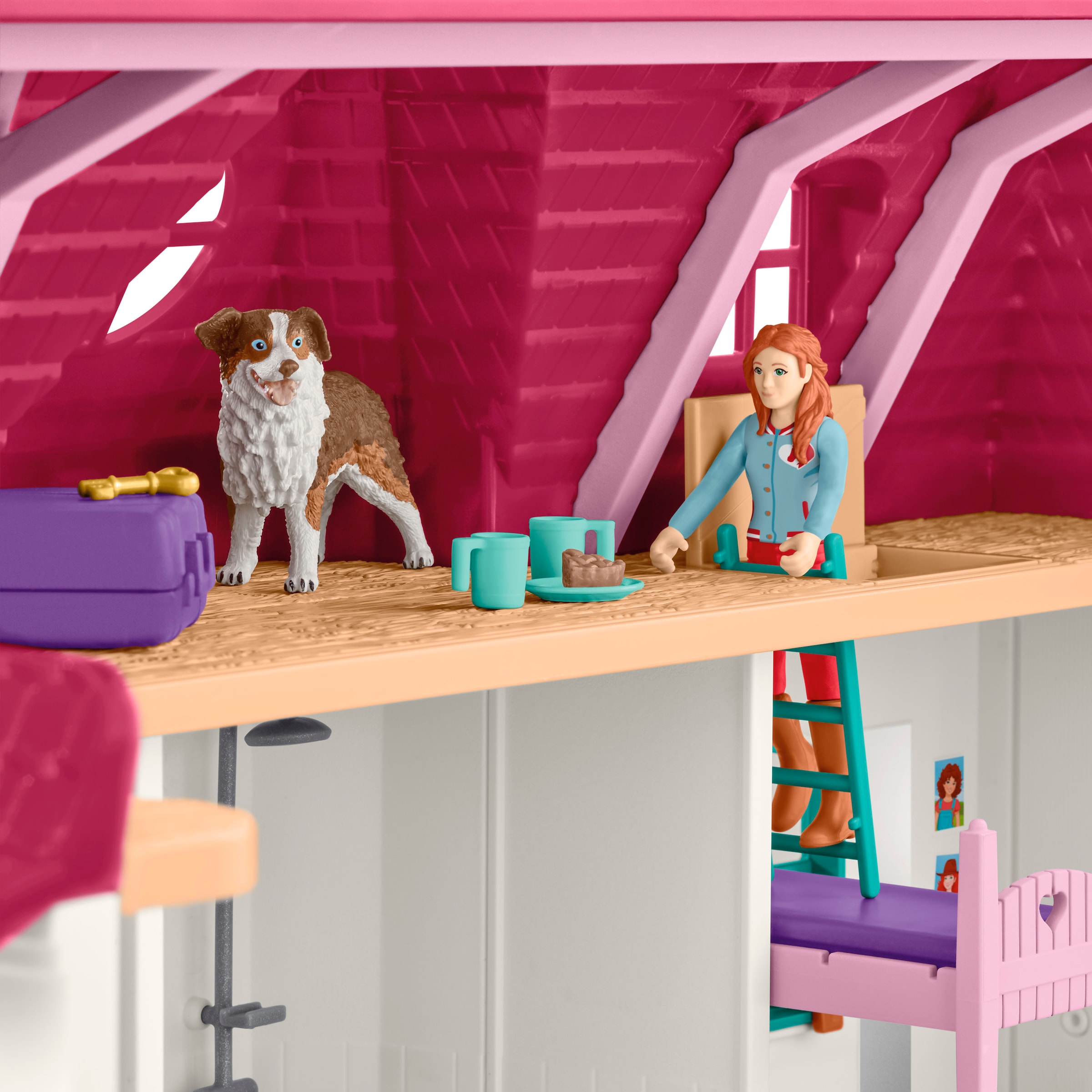 Schleich® Spielwelt »HORSE CLUB, Lakeside Country House and Stable (42706)« Made in Europe