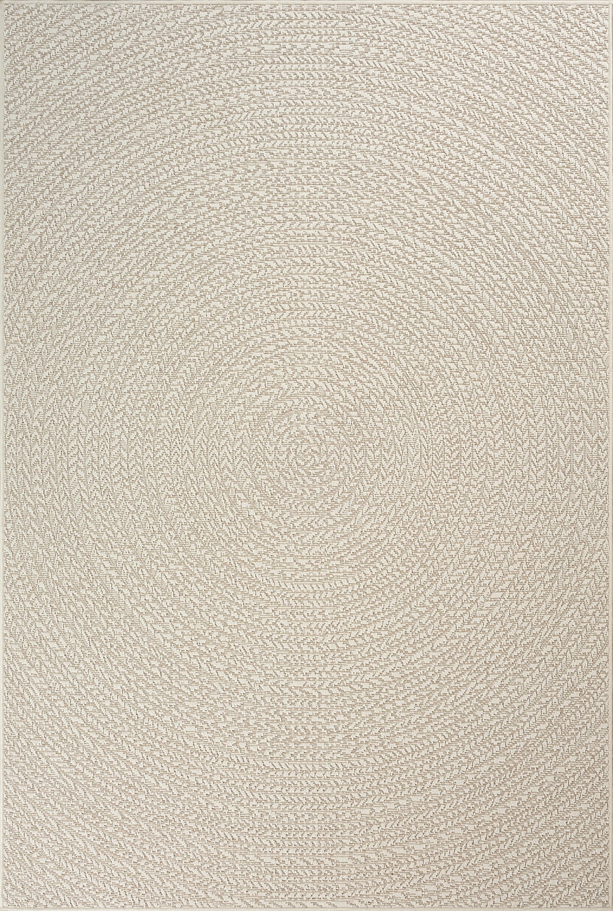 the carpet Teppich »Kansas«, rechteckig, 1 mm Höhe, moderner robuster In und Outdoor Teppich Jute Look