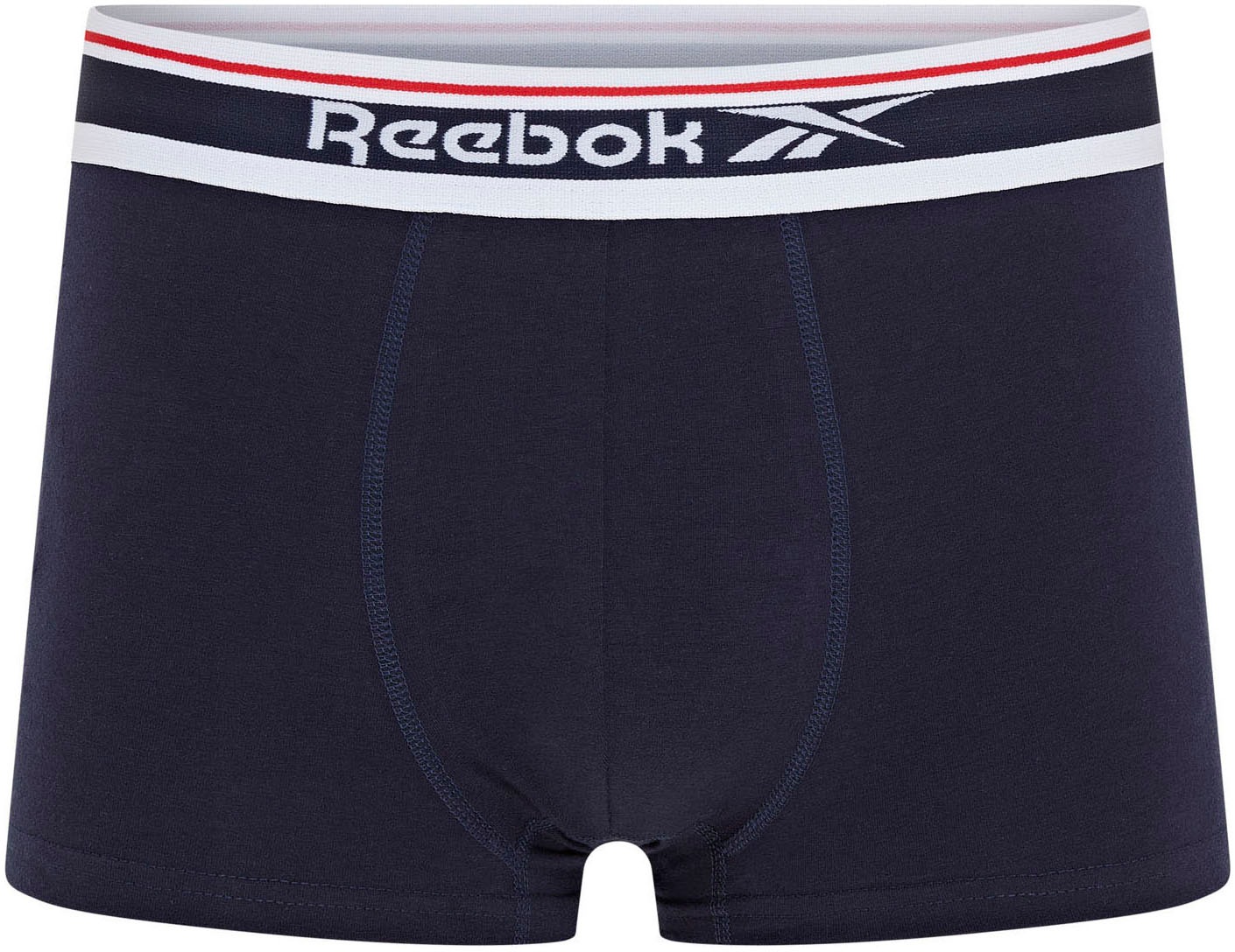 Reebok Boxer »JAY« 5er Pack,  basic, bequem, weich, mit Logo, breiter Bund, Baumwollmix