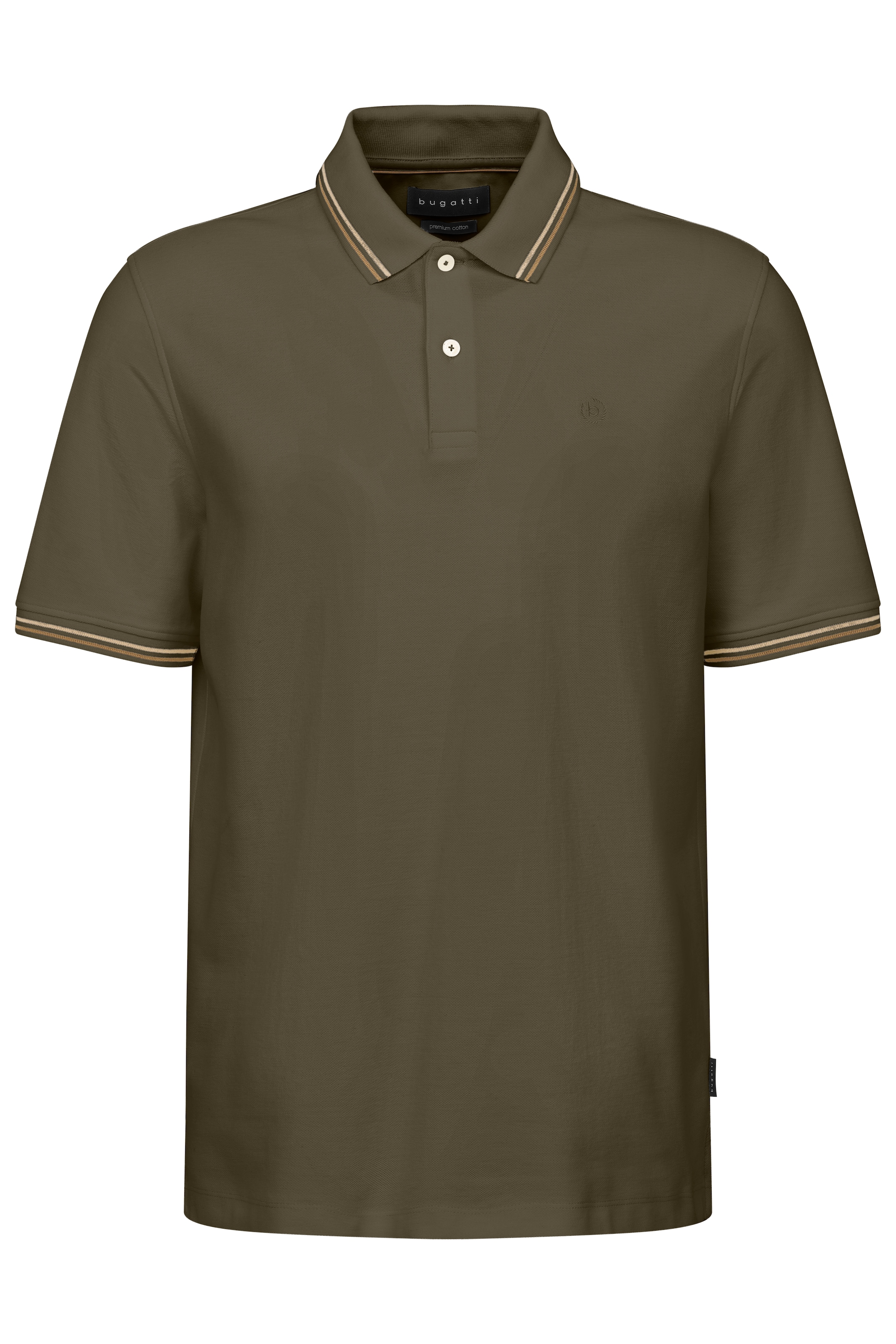 Poloshirt, mit Logostickerei