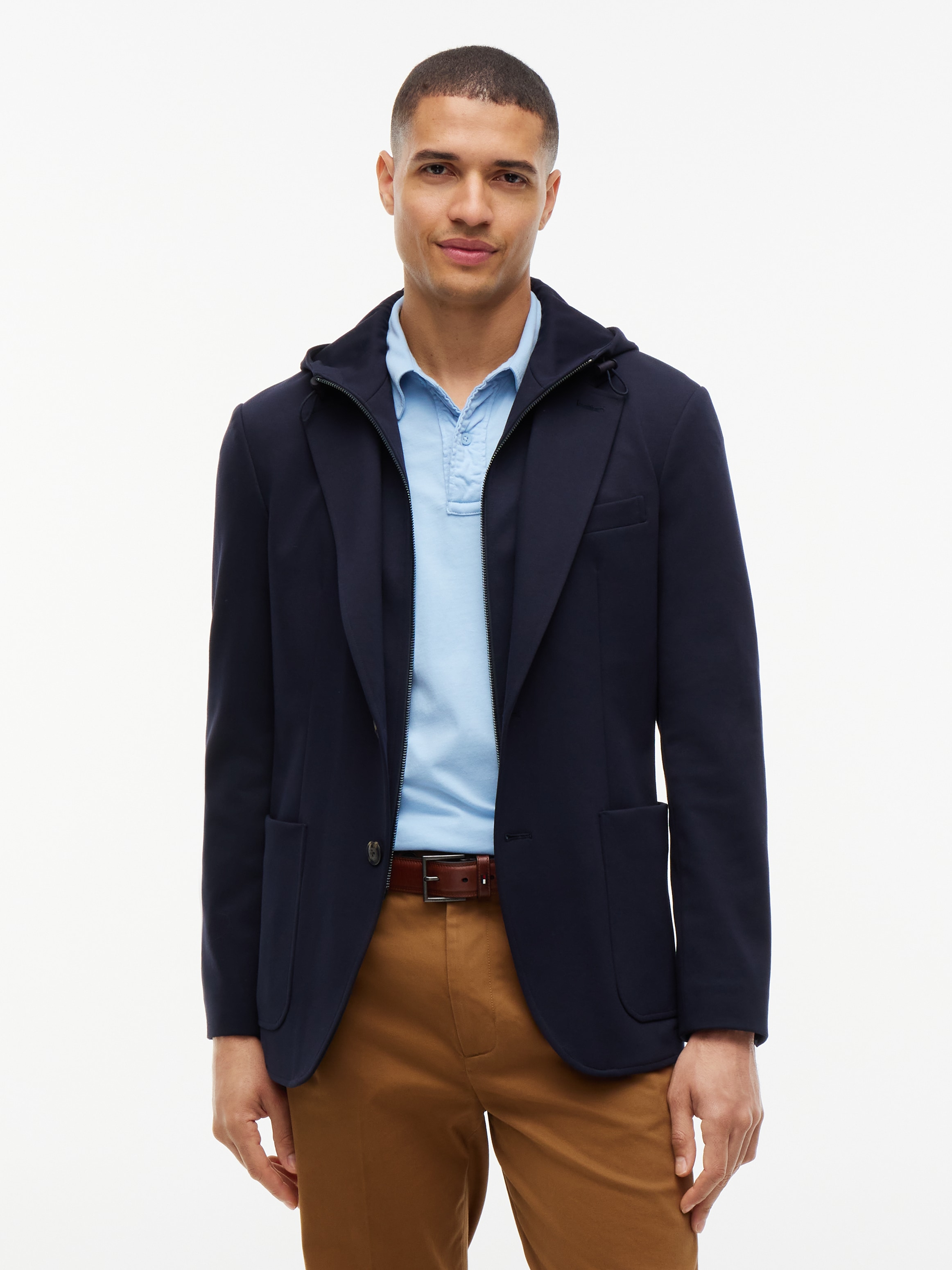Image of Tommy Hilfiger Sakko mit Kapuze "NY BIB PUNTO MILANO"
