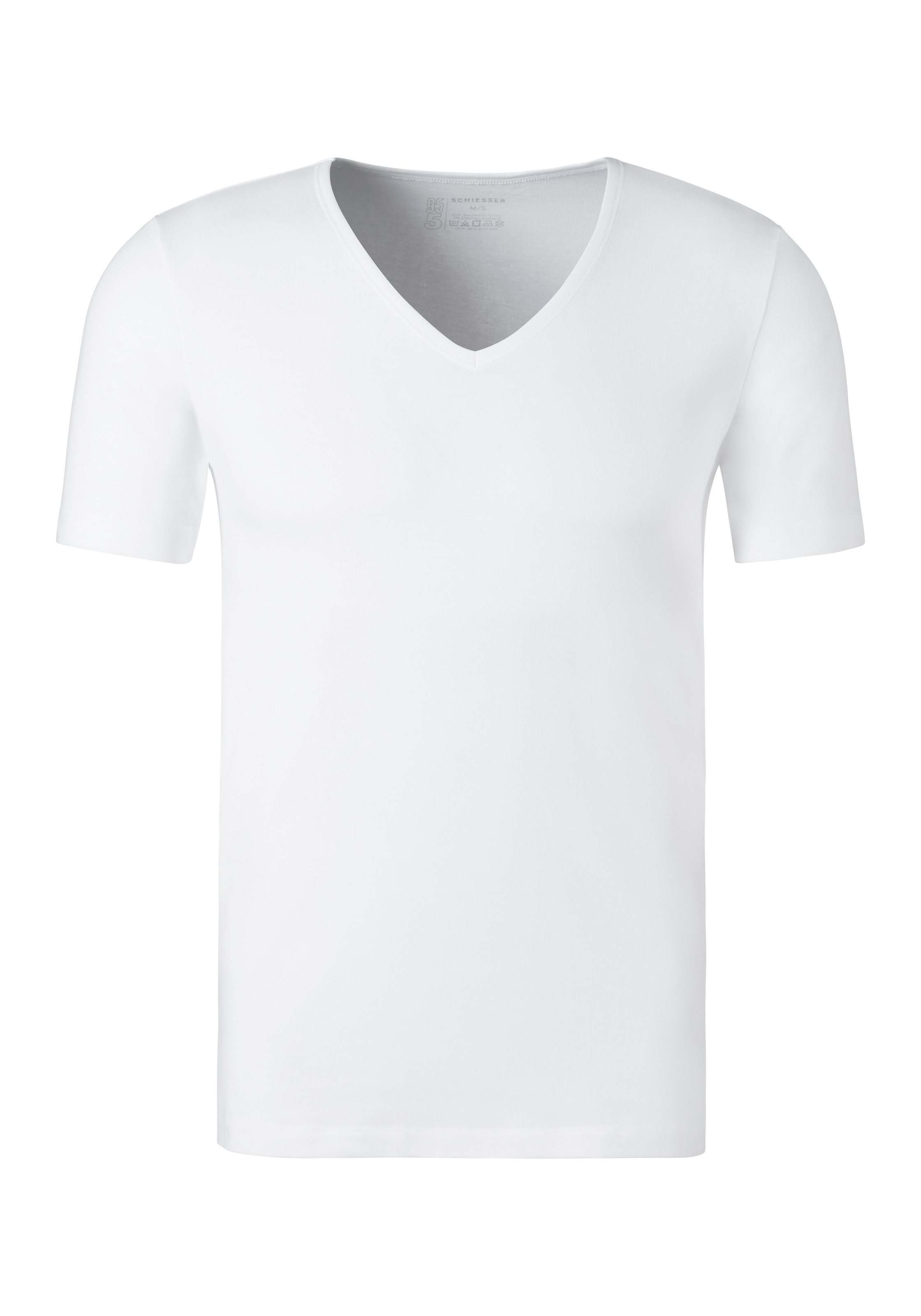Schiesser V-Shirt »"95/5"«, mit tiefem V-Ausschnitt - perfekt unter dem Businesshemd