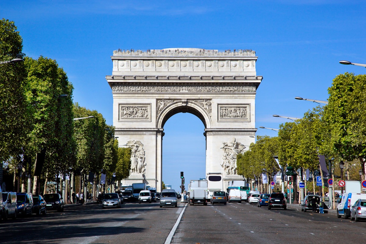 Image of Papermoon Fototapete "Arc de Trio"