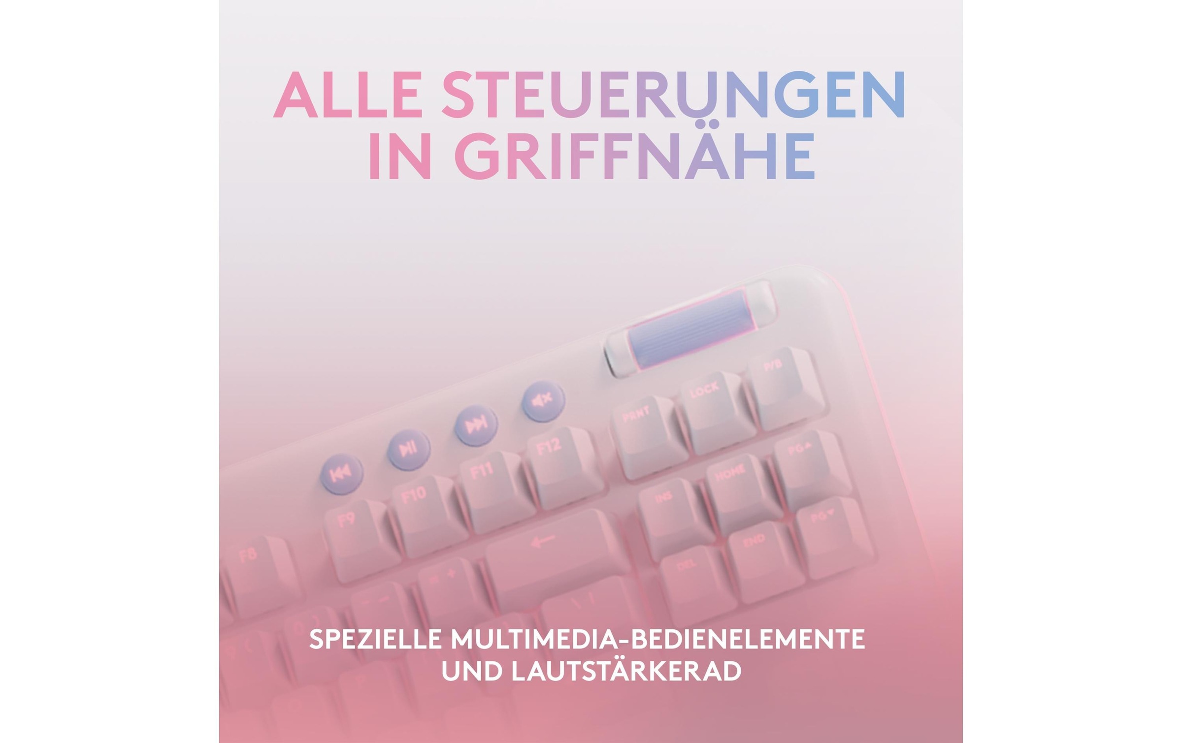 Logitech Gaming-Tastatur »Logitech G715 Gaming Keyboard off white«