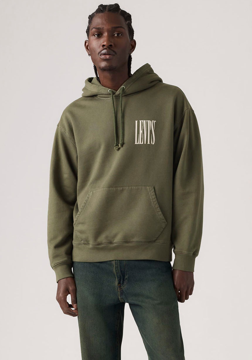 Image of Levis Kapuzensweatshirt "RELAXED GRAPHIC PO", mit Logo-Print