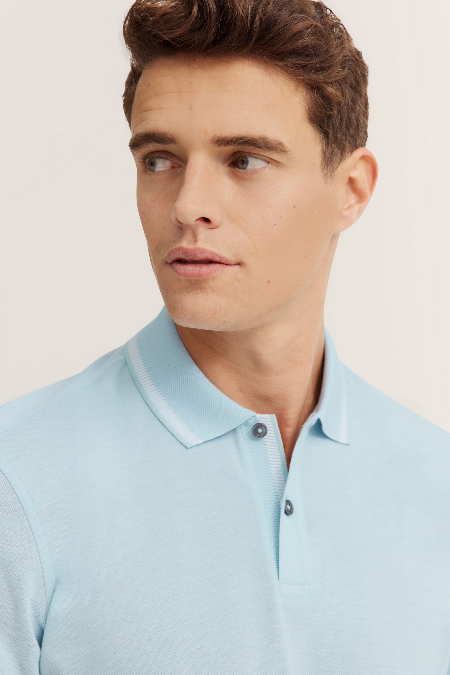 bugatti Poloshirt, aus Baumwolle