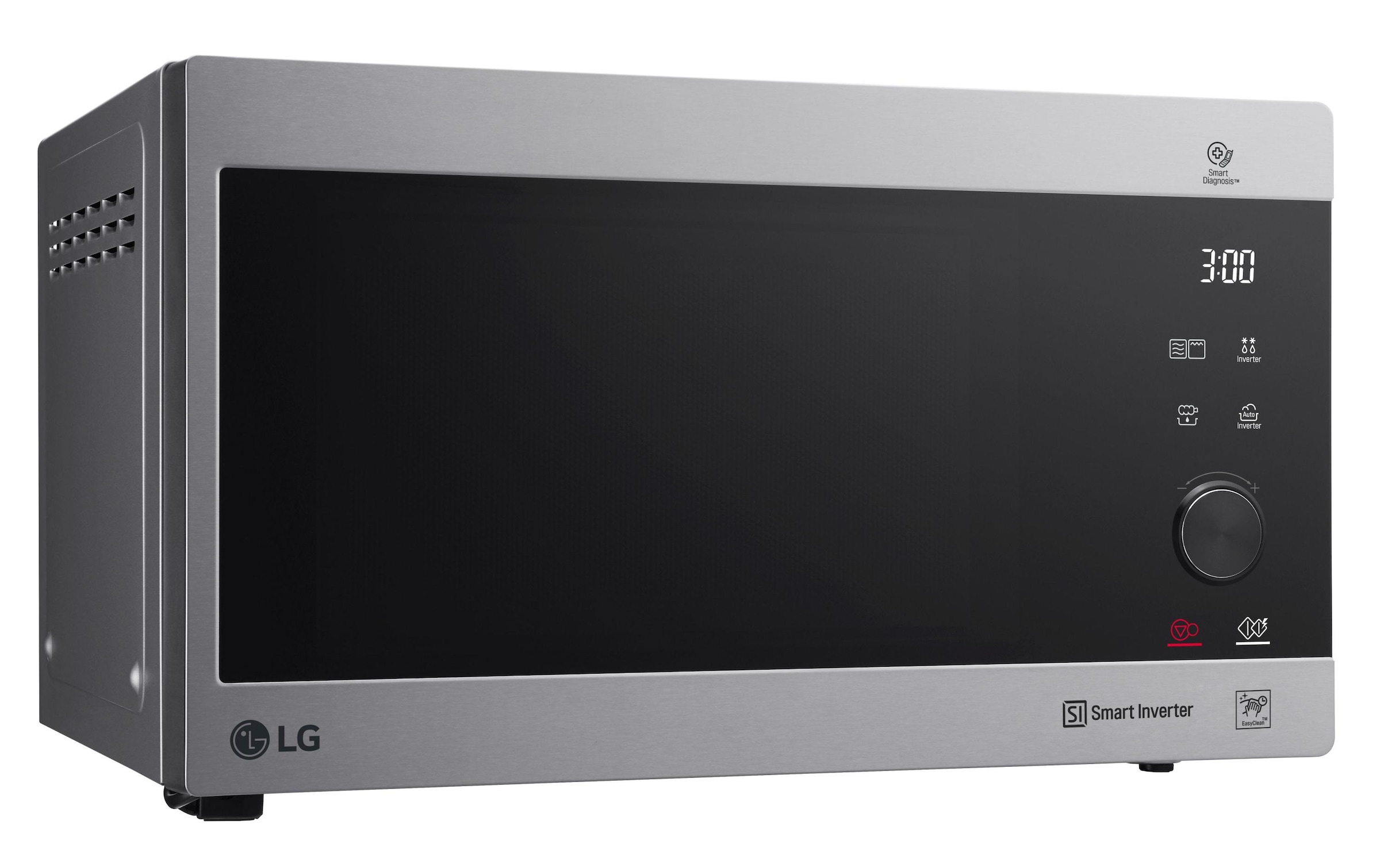 LG Mikrowelle »NeoChef MH6565CPS, Silberfarben«, 1000 W