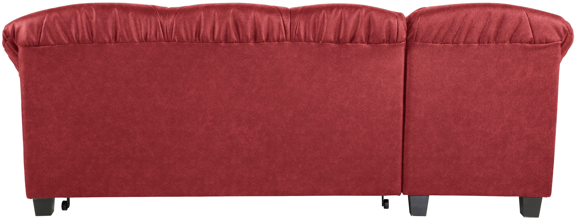 Home affaire Ecksofa »Camelita, Landhaus Sofa, 2 Varianten: Recamiere- oder Ottomane, L-Form« wahlweise mit Bettfunktion