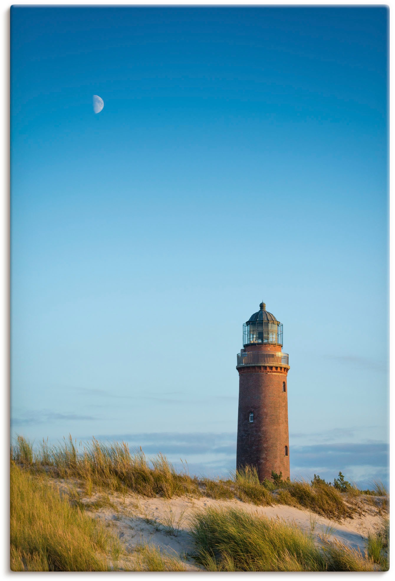 Image of Artland Wandbild »Leuchtturm Darsser Ort«, Gebäude, (1 St.), in vielen Grössen & Produktarten - Alubild / Outdoorbild für den Aussenbereich, Leinwandbild, Poster, Wandaufkleber / Wandtattoo auch für Badezimmer geeignet bei Ackermann Versand Schweiz