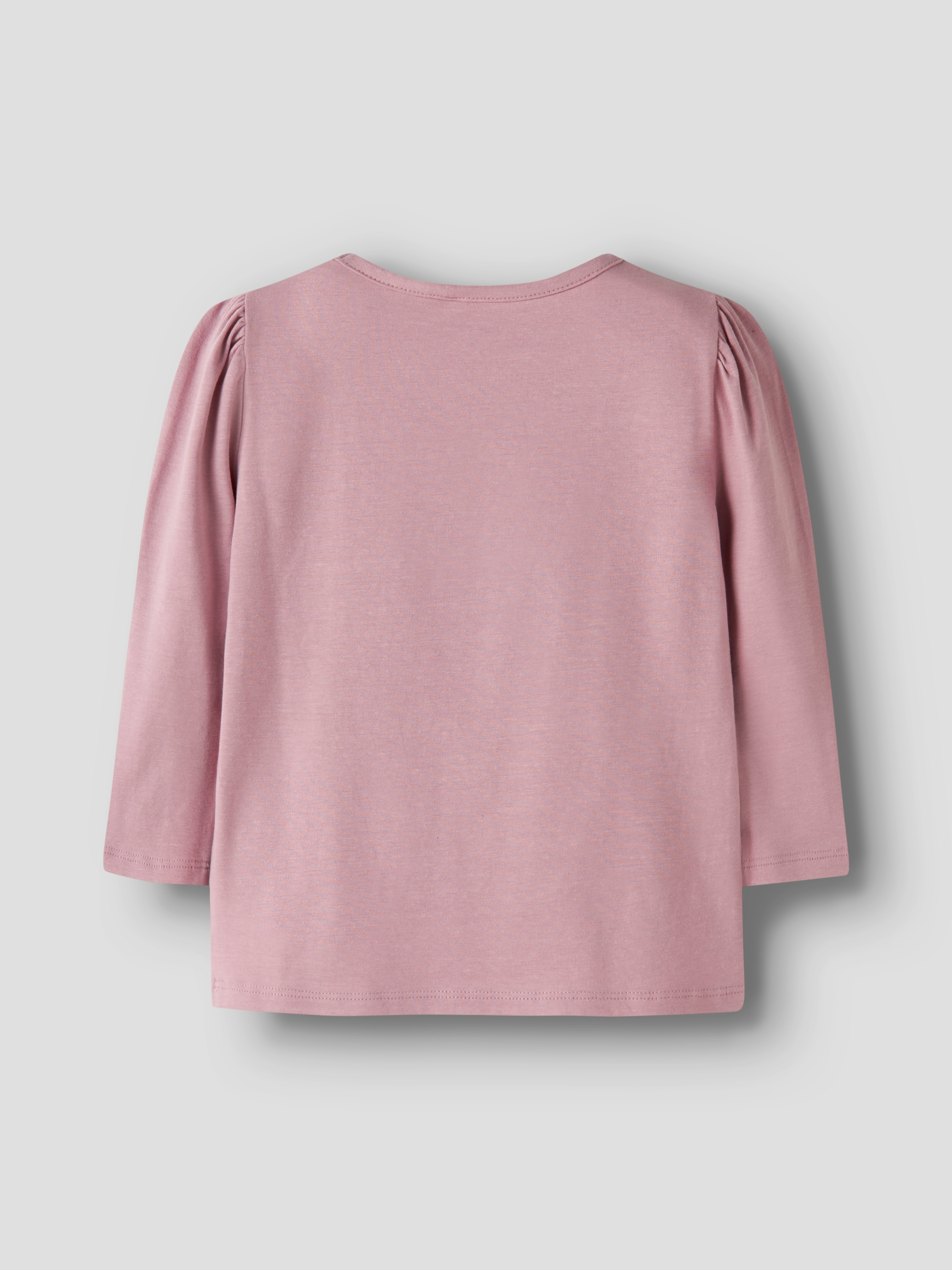 Name It T-shirt »NMFJINA STITCH LS TOP BOX NOOS WDI« mélange coton, coupe régulière