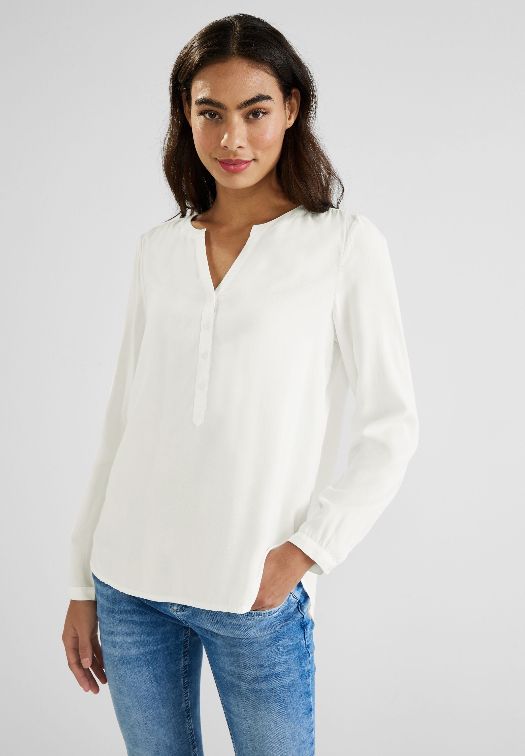 Shirtbluse »Style Bamika«, mit Seitenschlitzen