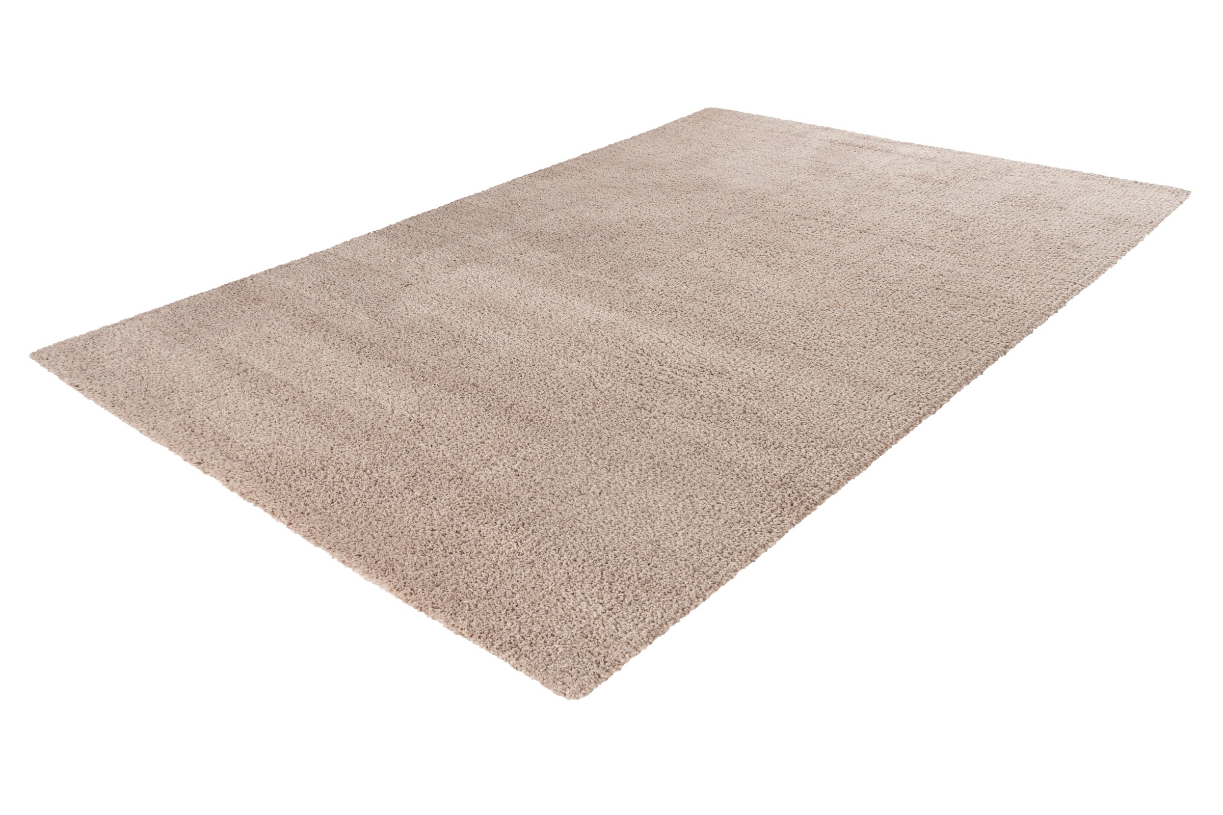 Kayoom Teppich »Tresor 525« rechteckig 30 mm Höhe Hochflor, Langflor, uni, Wohnzimmer