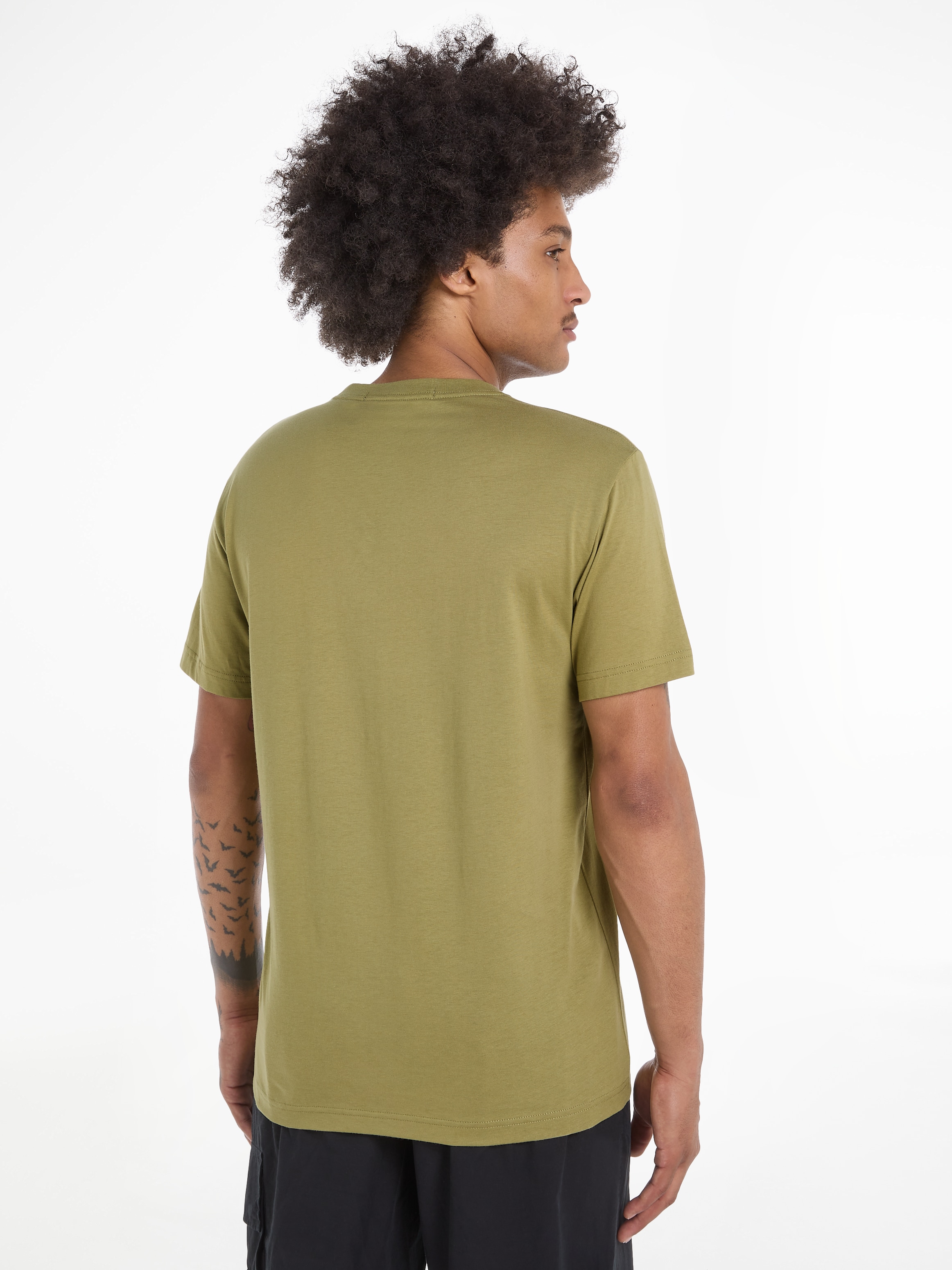Calvin Klein Jeans T-Shirt »INSTITUTIONAL WARP TEE«, mit Logodruck