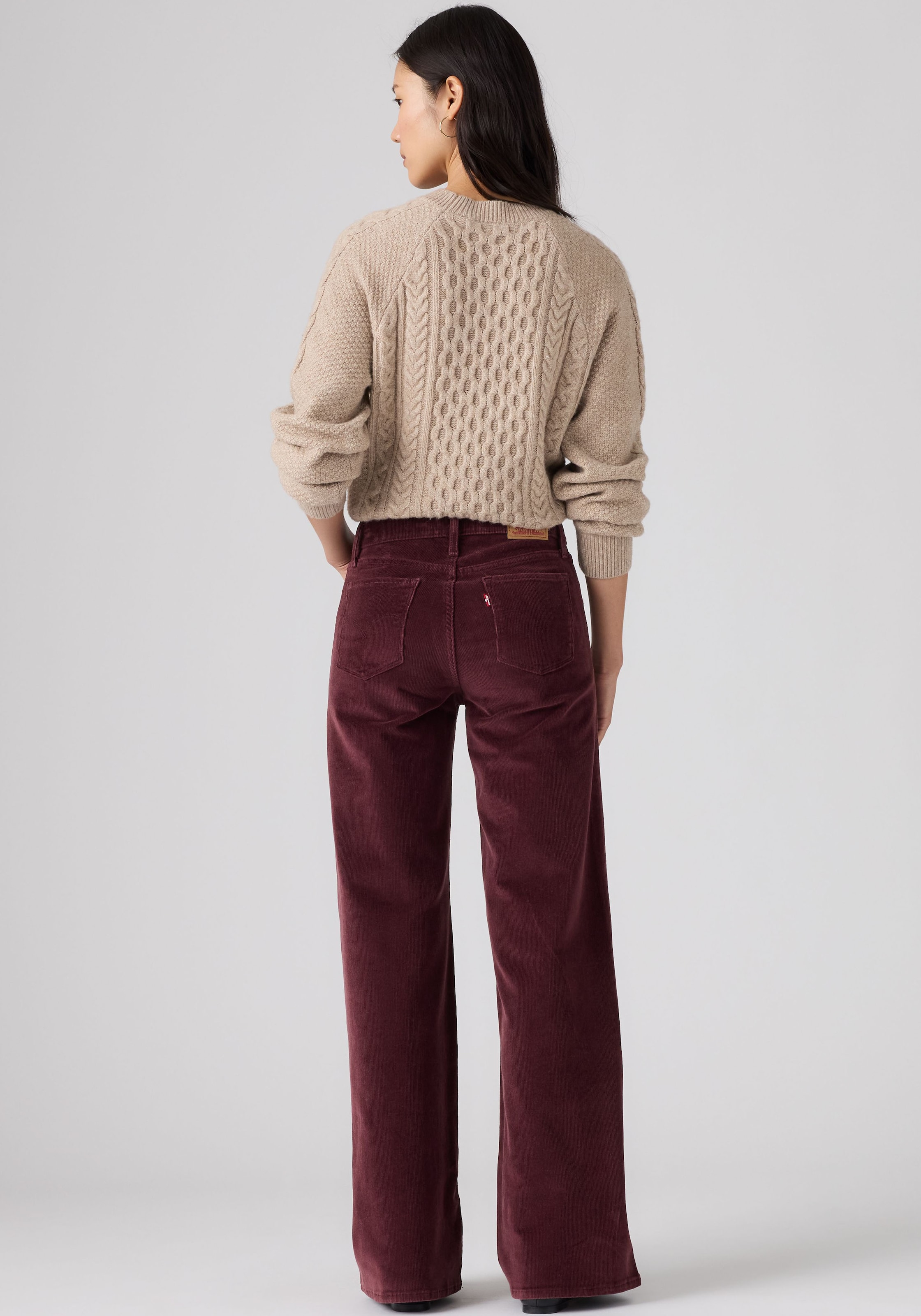 Levi's® Cordhose »318 SHAPING WIDE LEG«  mit weitem Bein - Wide Leg