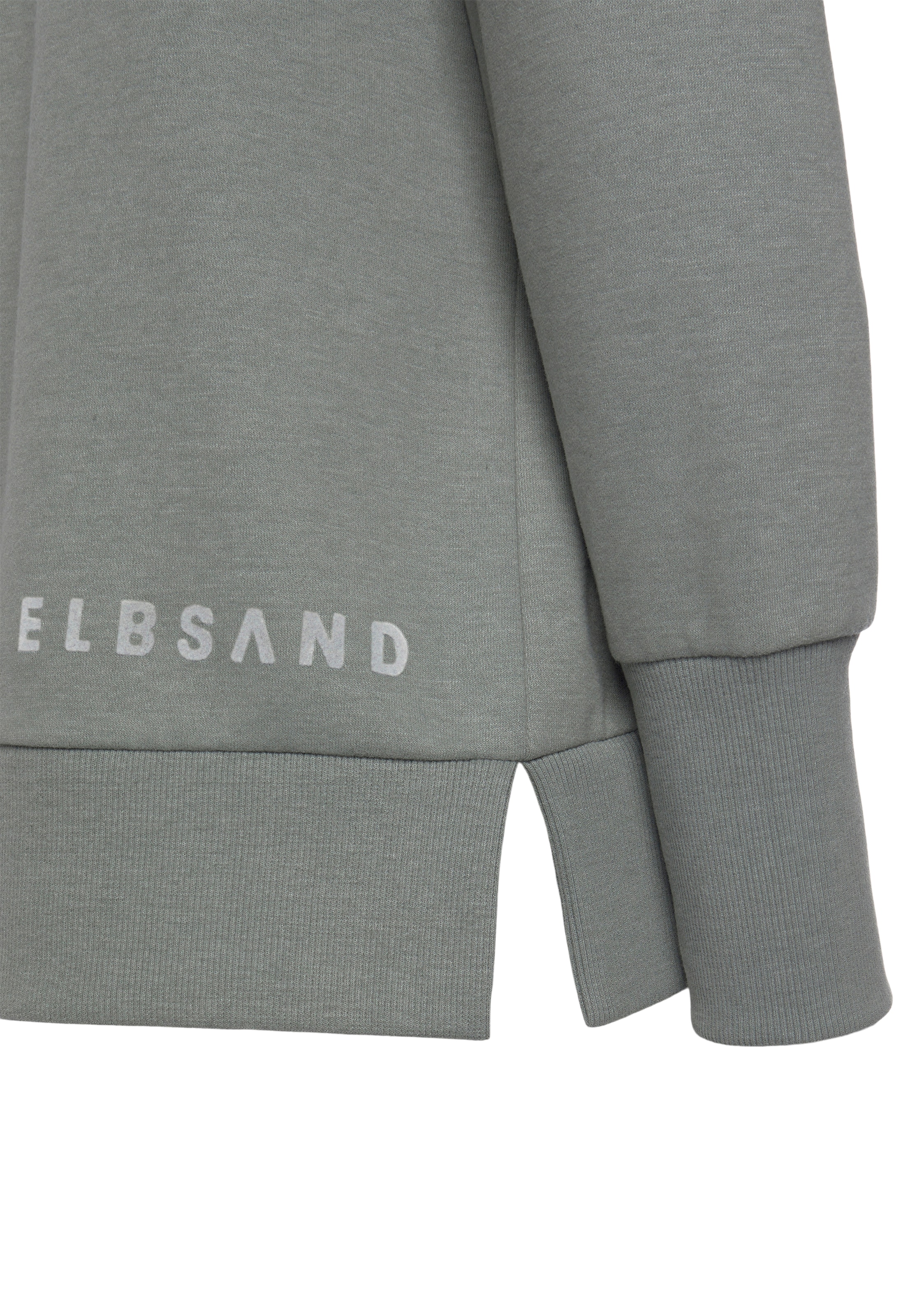 Elbsand Kapuzensweatshirt »Svana«, mit Logoprint, bequemer Hoodie, seitliche Schlitze