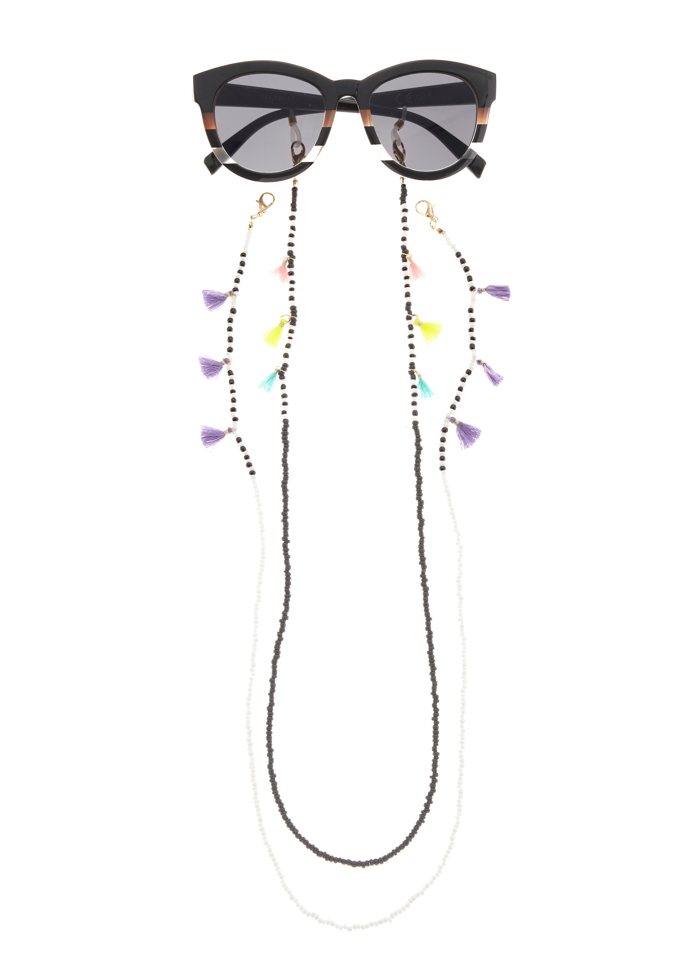 Image of LASCANA Brillenkette "Brillenband mit kleinen Tasseln im 2er Set" 2 Stk. tlg. Perfekt zu Brille oder Sonnenbrille oder als Maskenkette